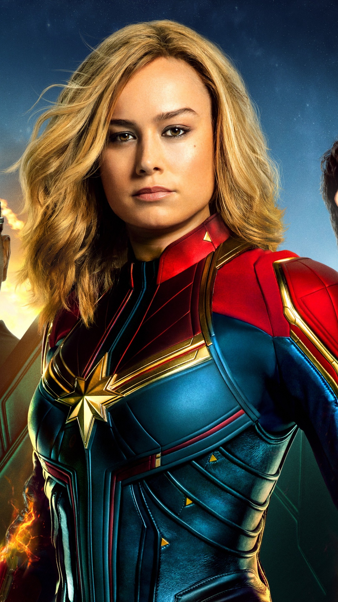 El Capitán Marvel, Brie Larson, Carol Danvers, Capitán Marvel 2, Korath el Perseguidor. Wallpaper in 1080x1920 Resolution