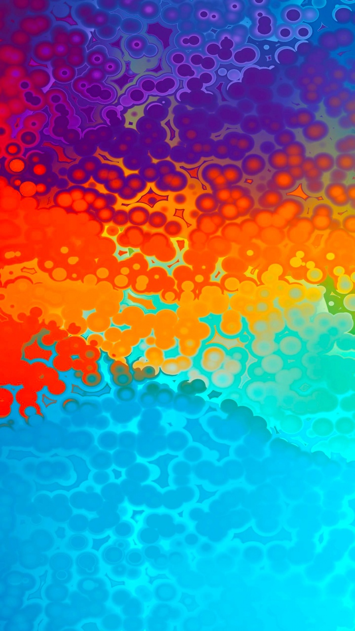 Manzana, IOS 15, Agua, Azure, Naranja. Wallpaper in 720x1280 Resolution