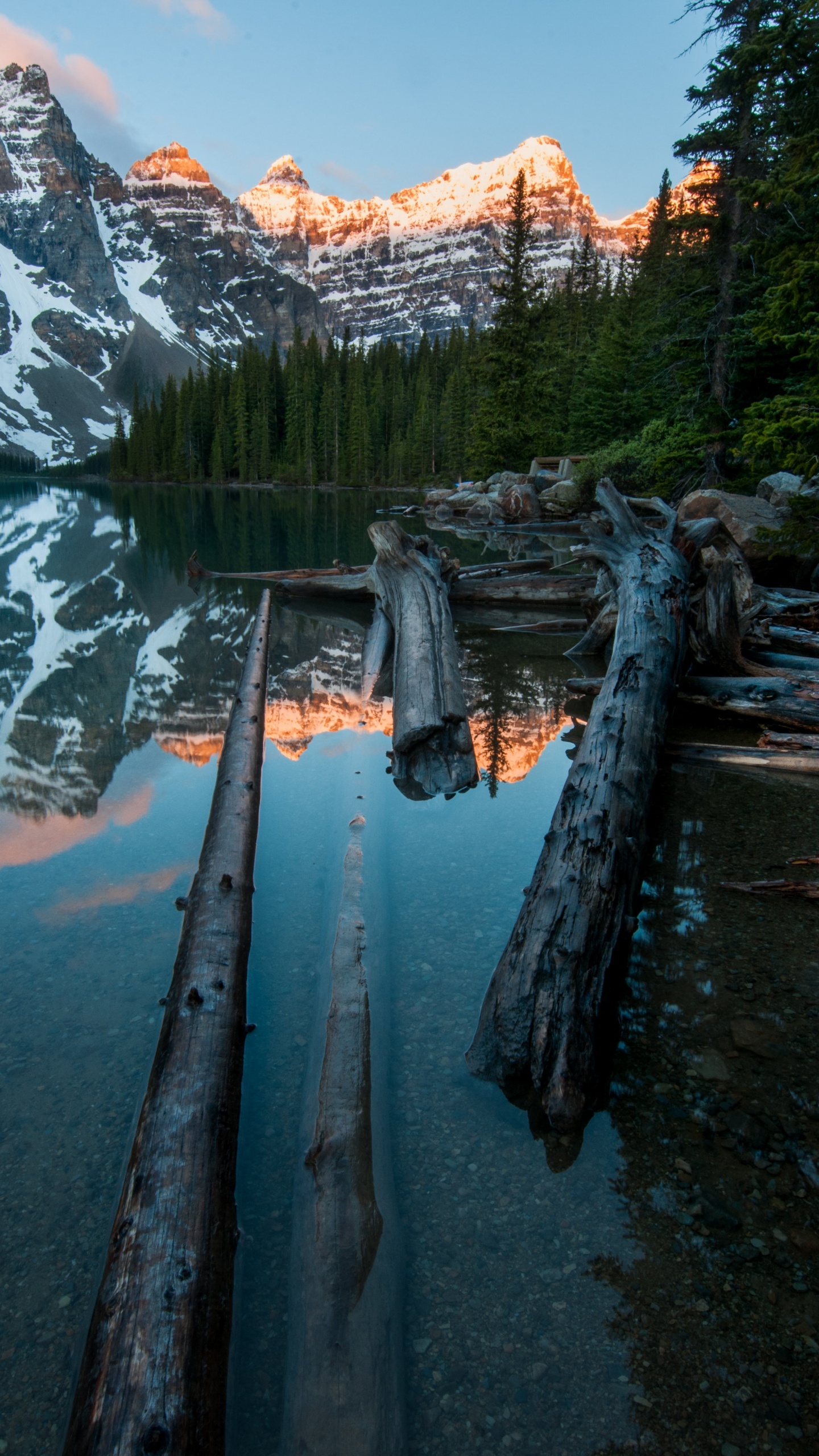 Banff National Park, Moraine Lake, Bow Lake, Lake Agnes, Mount Norquay. Wallpaper in 1440x2560 Resolution