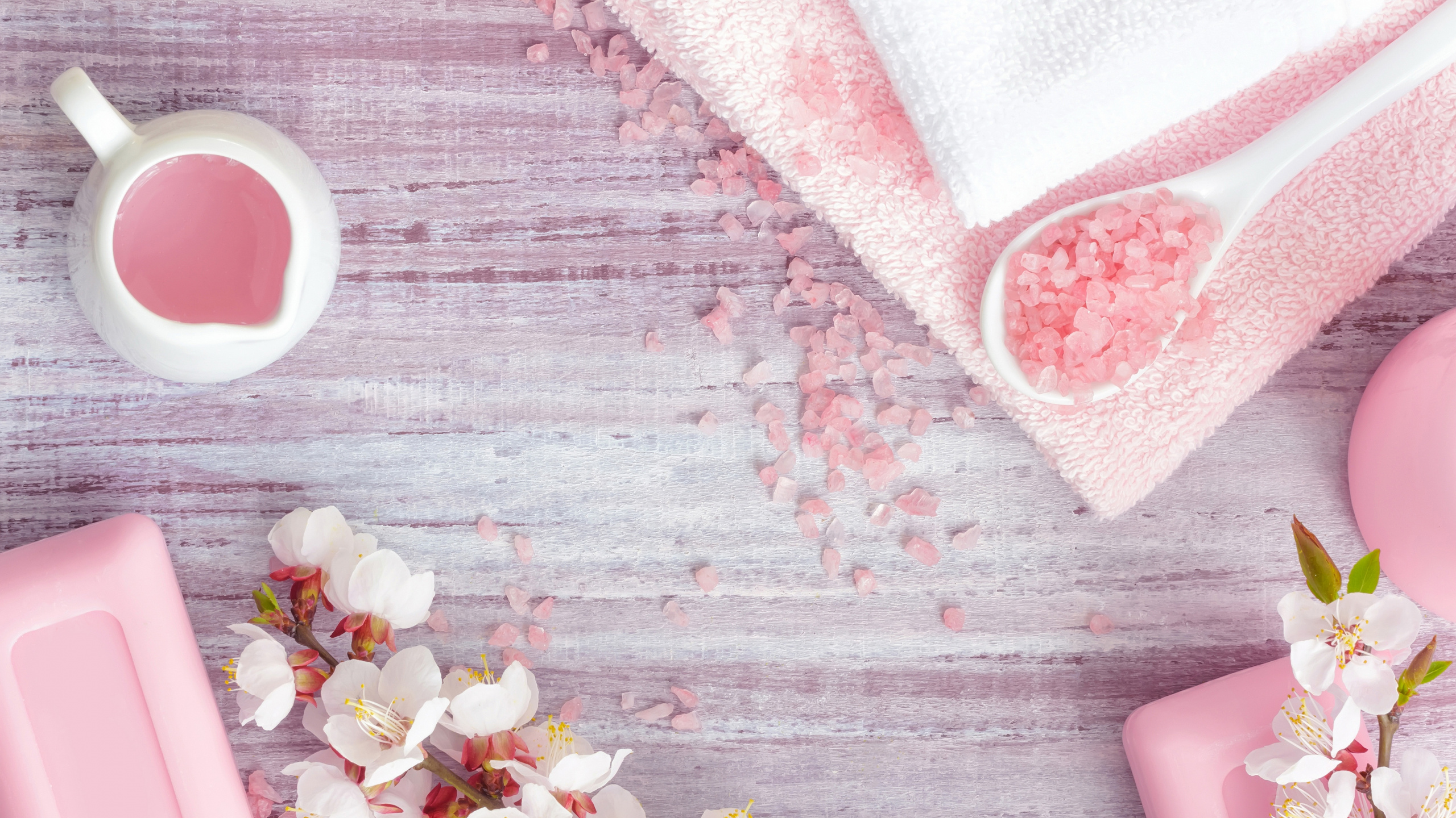 Textile Floral Rose et Blanc. Wallpaper in 2560x1440 Resolution