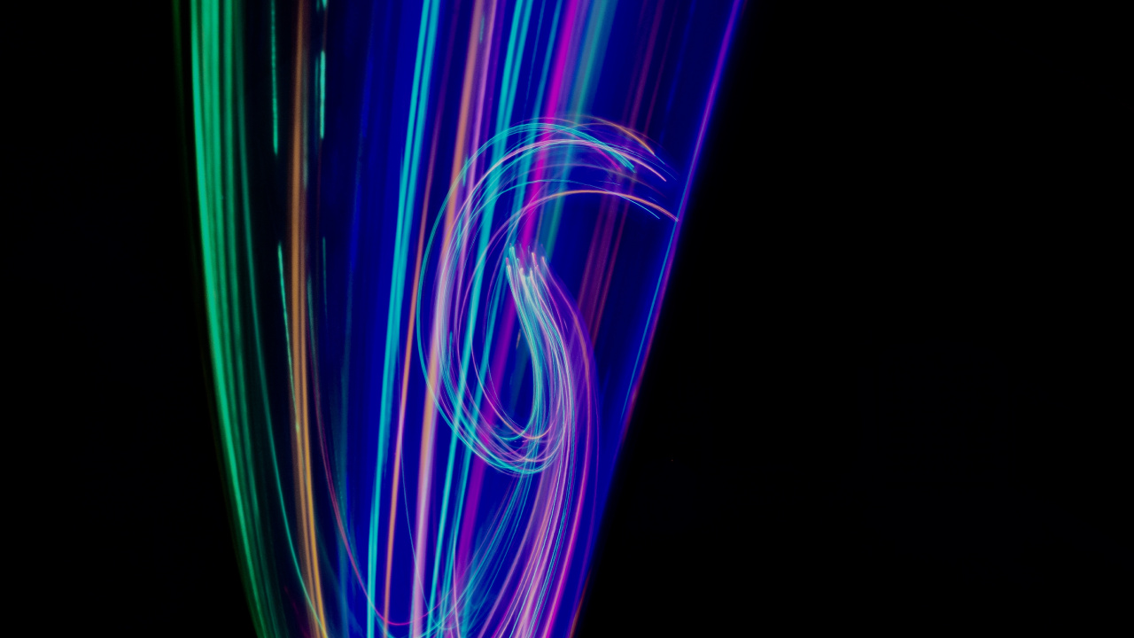 Purple and Blue Light Illustration. Wallpaper in 1280x720 Resolution