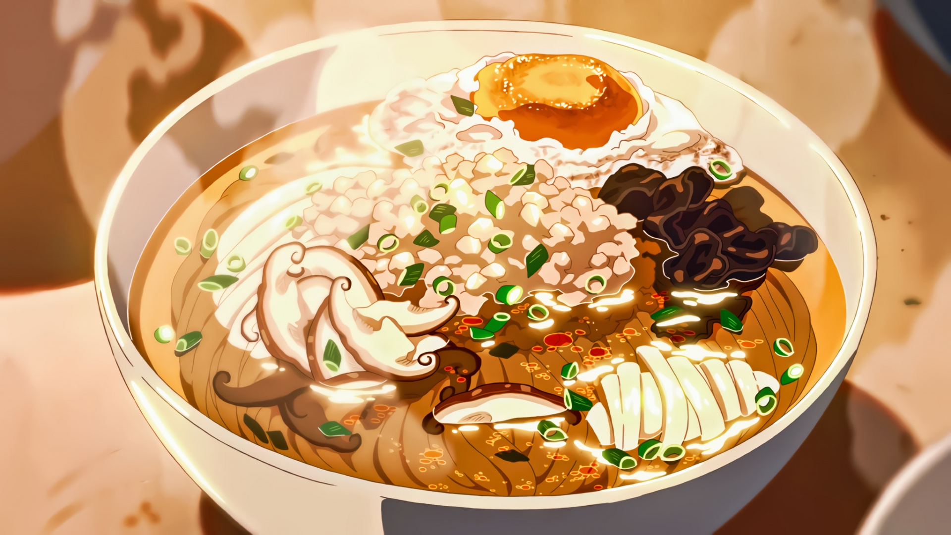 Saveurs de Nouilles Animées de Jeunesse, L'anime, Animation, Netflix, L'amour à Shanghai. Wallpaper in 1920x1080 Resolution