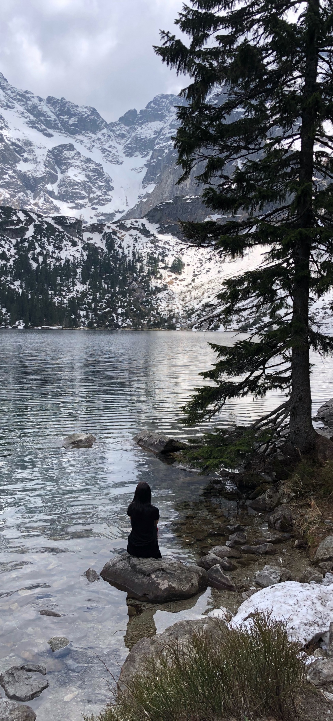 Desierto, Las Formaciones Montañosas, Montaña, Nieve, Valle. Wallpaper in 1125x2436 Resolution