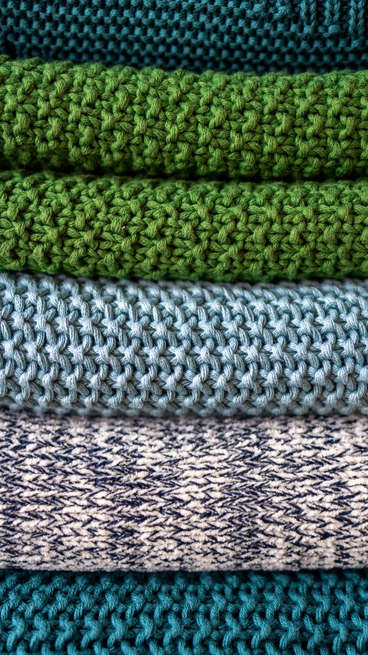 Tejido de Punto, Azul, Verde, Azure, Textil. Wallpaper in 720x1280 Resolution