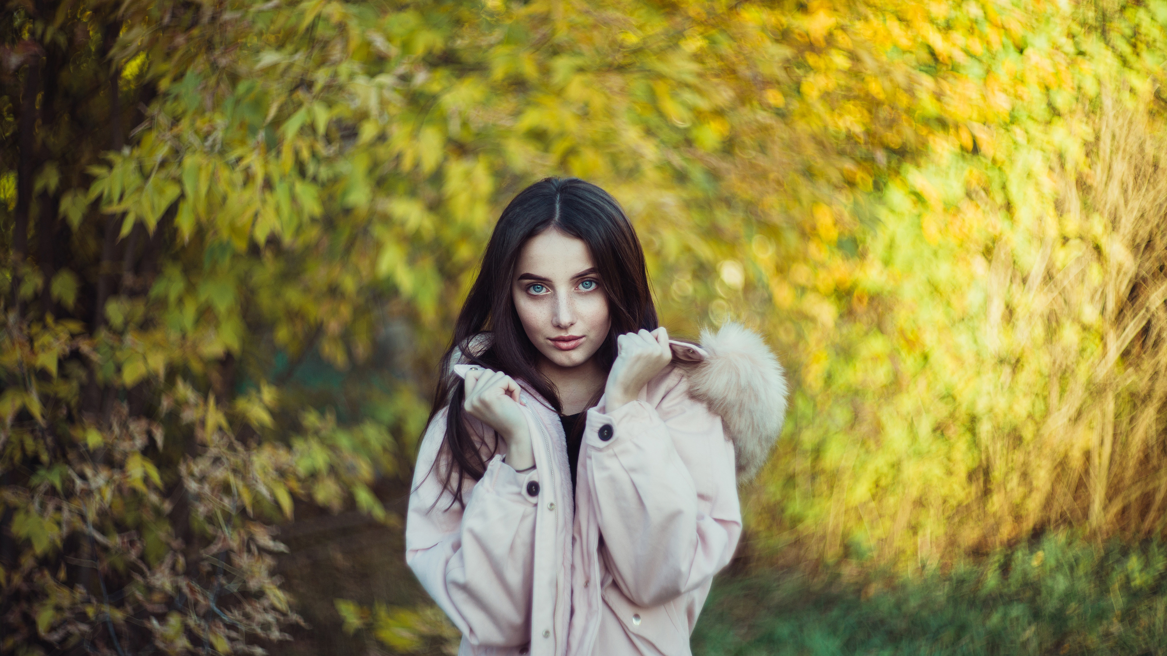 Nature, Face, Lip, Hairstyle, Plant. Wallpaper in 3840x2160 Resolution