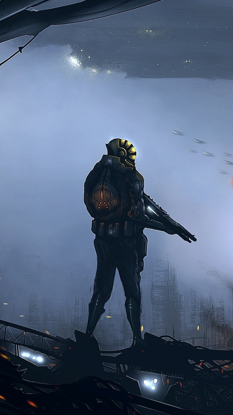 Smoke, Sky, Visual Effects, Cloud, Apocalypse. Wallpaper in 750x1334 Resolution