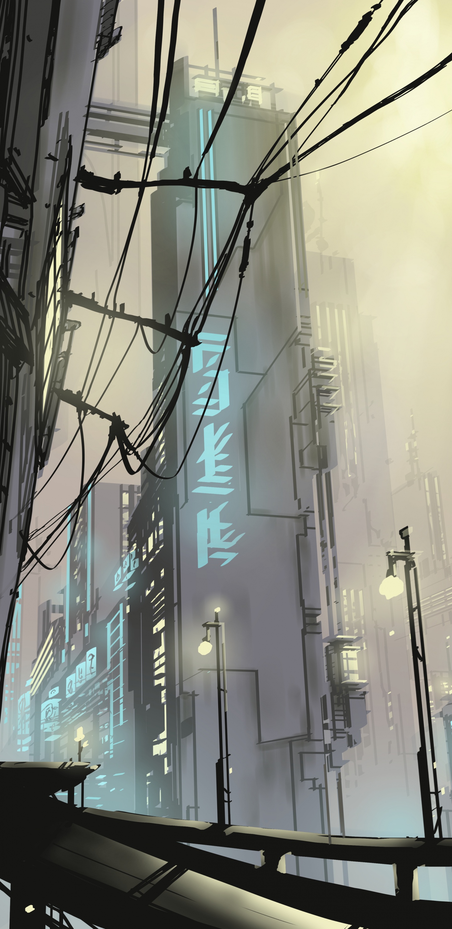 建筑, 快照, 城市, 艺术, 早上 壁纸 1440x2960 允许