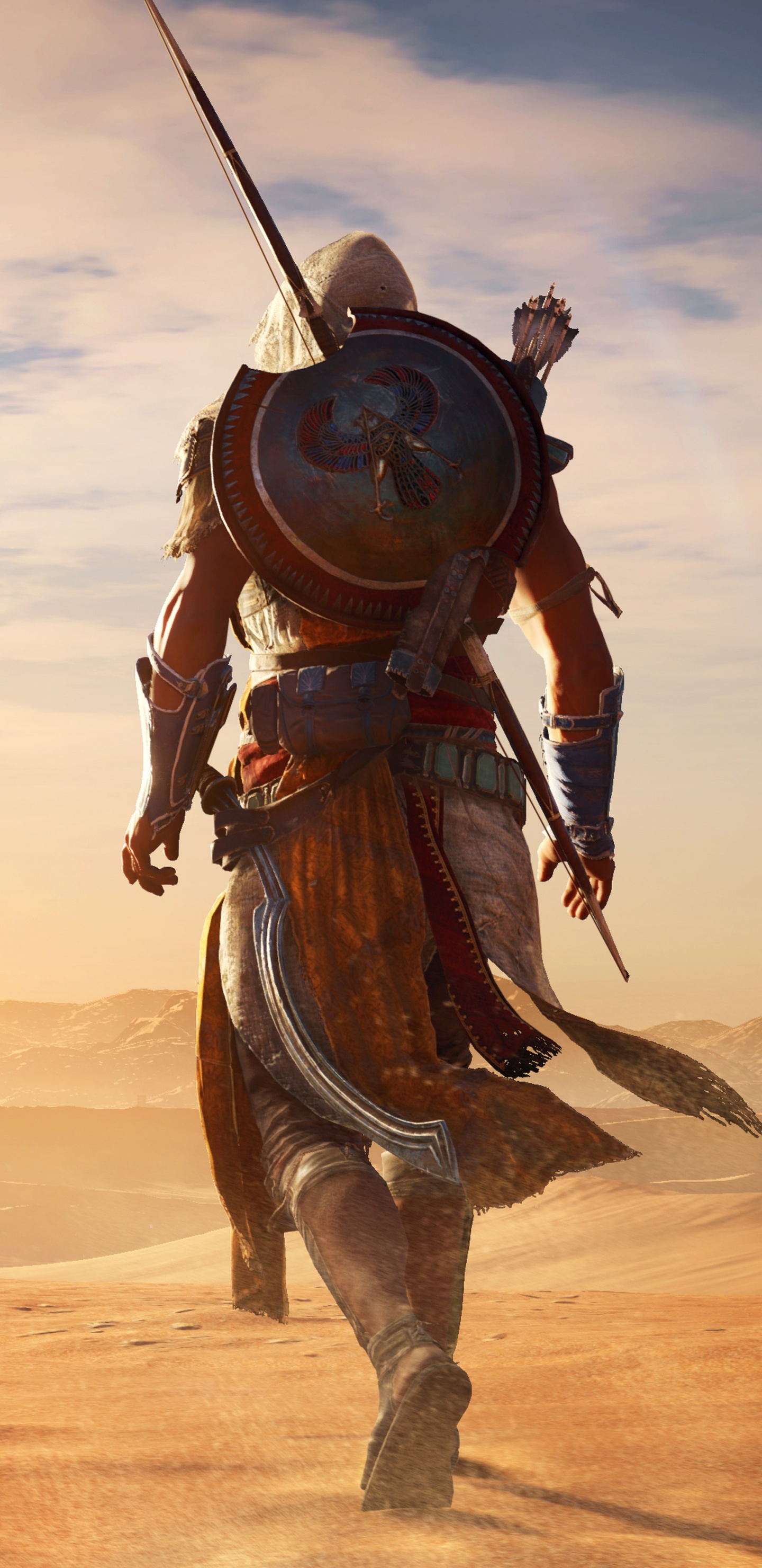 Assassins Creed Orígenes, Assassins Creed, Bayek, E3 2017, Ubisoft. Wallpaper in 1440x2960 Resolution
