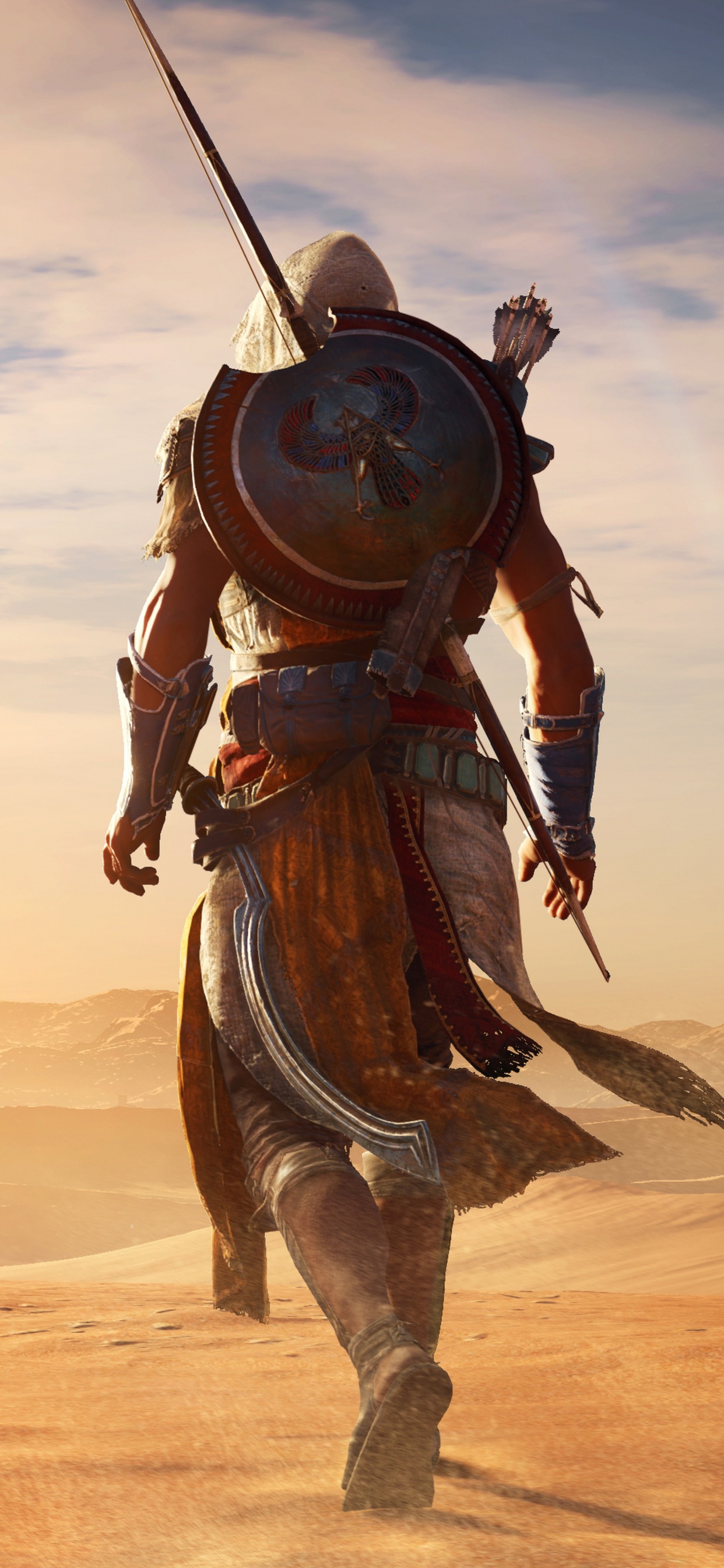 Assassins Creed Origines, Assassins Creed, Bayek, E3 2017, Ubisoft. Wallpaper in 1242x2688 Resolution