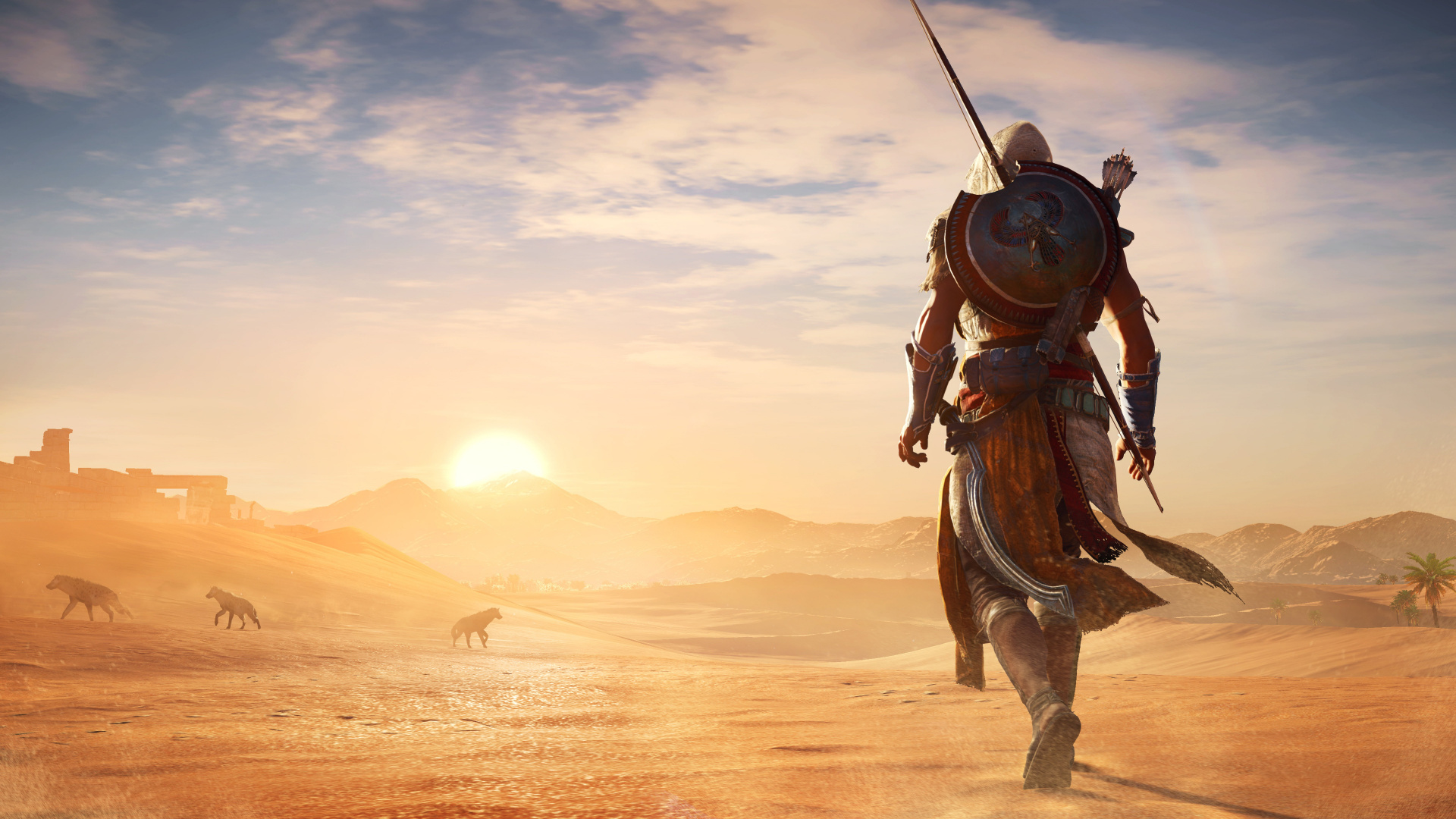 Assassins Creed Origins, Assassins Creed, Bayek, E3 2017, Ubisoft. Wallpaper in 1920x1080 Resolution