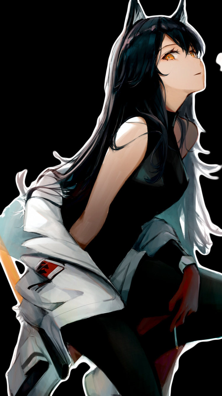 Anime Texas Arknights, Caballeros, Anime, Ilustración, Cabello. Wallpaper in 750x1334 Resolution