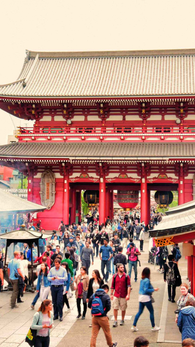 桑斯-ji, 寺庙, 旅游景点, 中国建筑, 日本建筑 壁纸 750x1334 允许