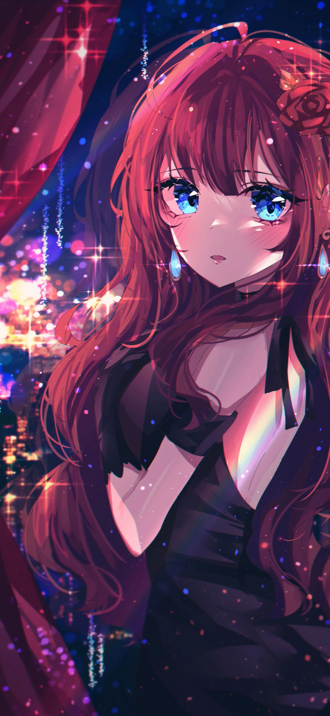 Anime, Anime Art, Art, Sleeve, Cartoon. Wallpaper in 1125x2436 Resolution