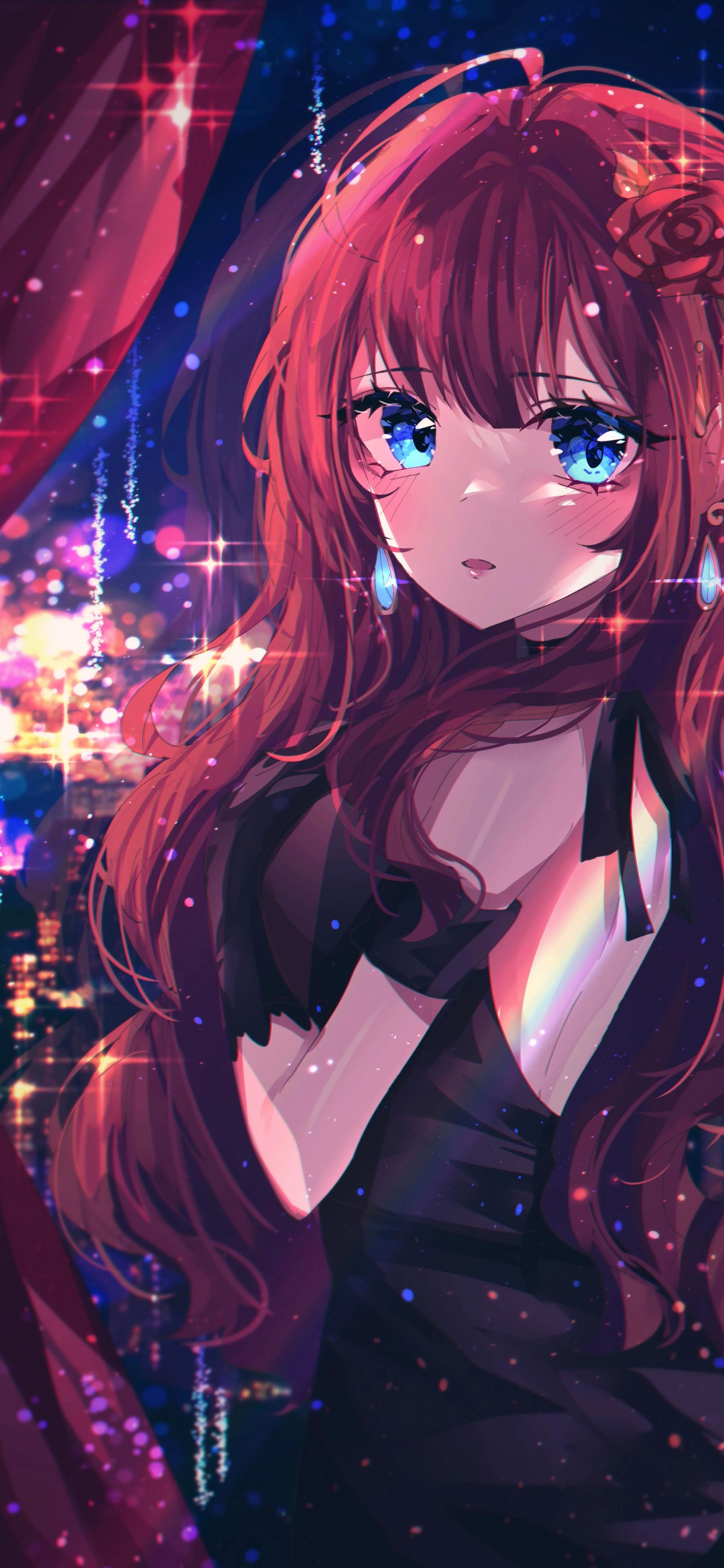 Anime, Anime Art, Art, Sleeve, Cartoon. Wallpaper in 1242x2688 Resolution