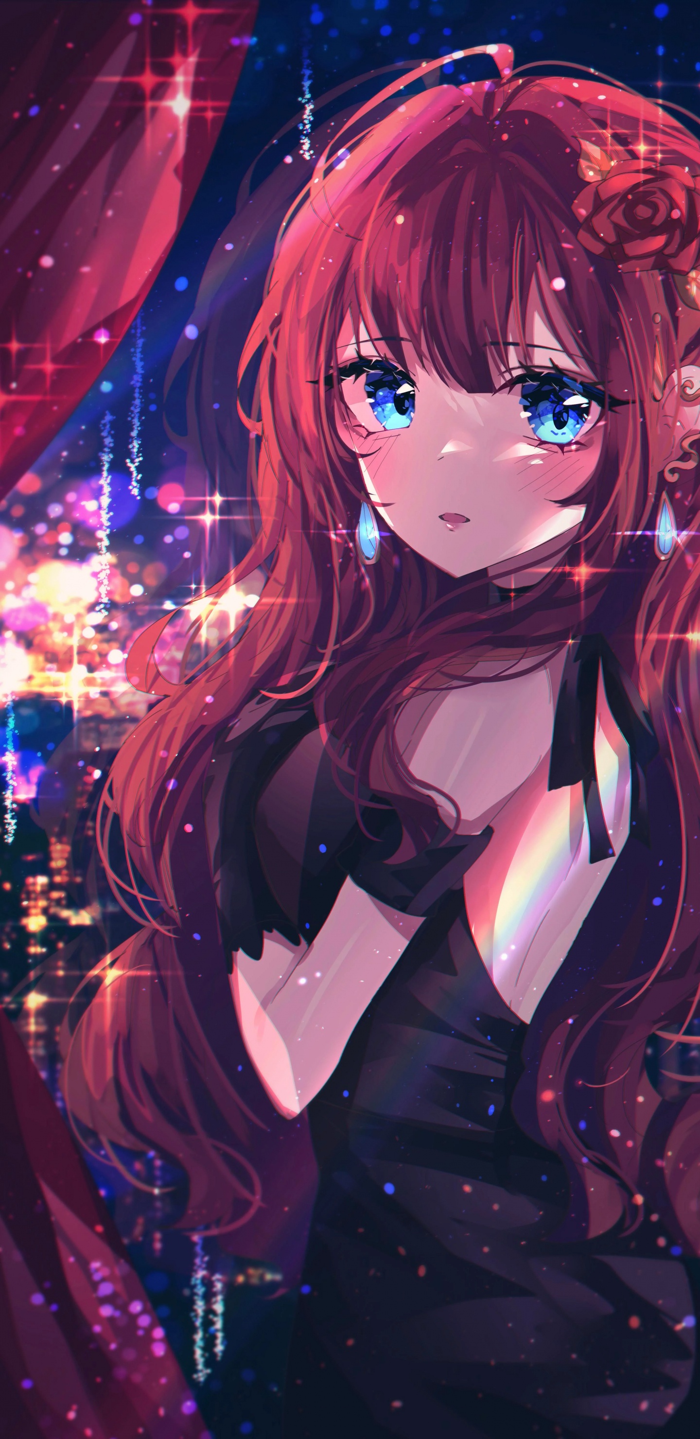 Anime, Anime Art, Art, Sleeve, Cartoon. Wallpaper in 1440x2960 Resolution