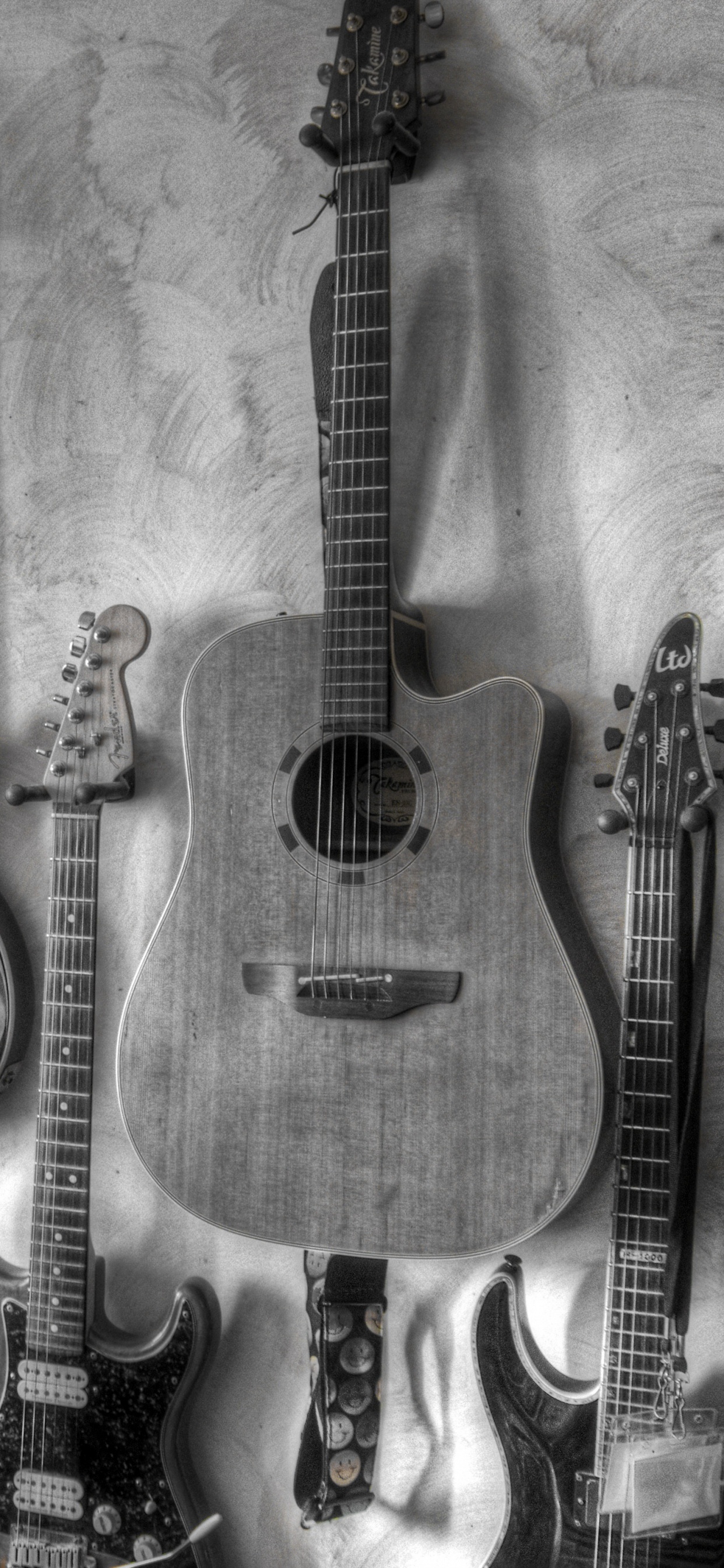 Gitarre, Gezupfte Saiteninstrumente, Bass, Musik, Leinwand. Wallpaper in 1242x2688 Resolution