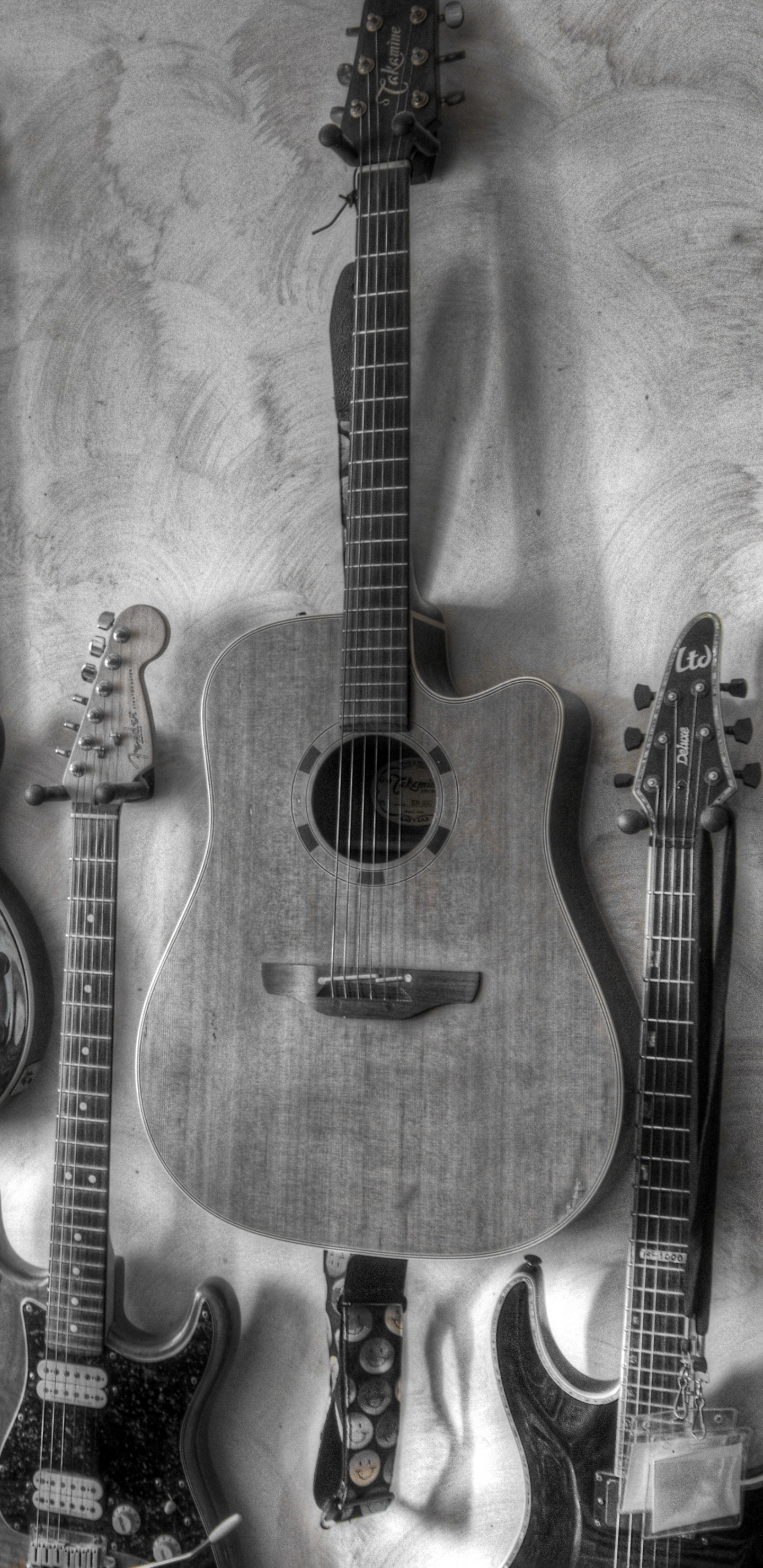 Gitarre, Gezupfte Saiteninstrumente, Bass, Musik, Leinwand. Wallpaper in 1440x2960 Resolution