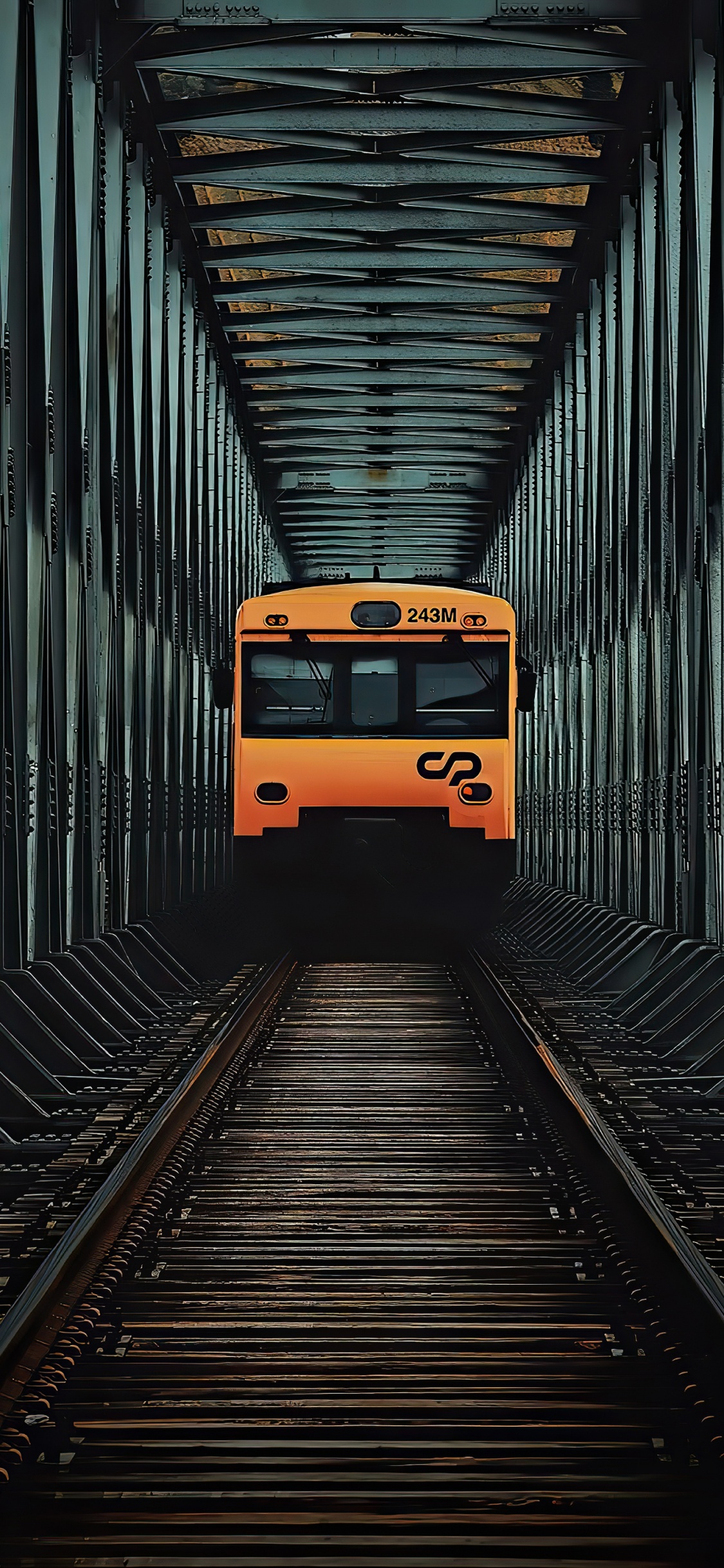 跟踪, 火车, 车灯, 滚股 壁纸 1125x2436 允许