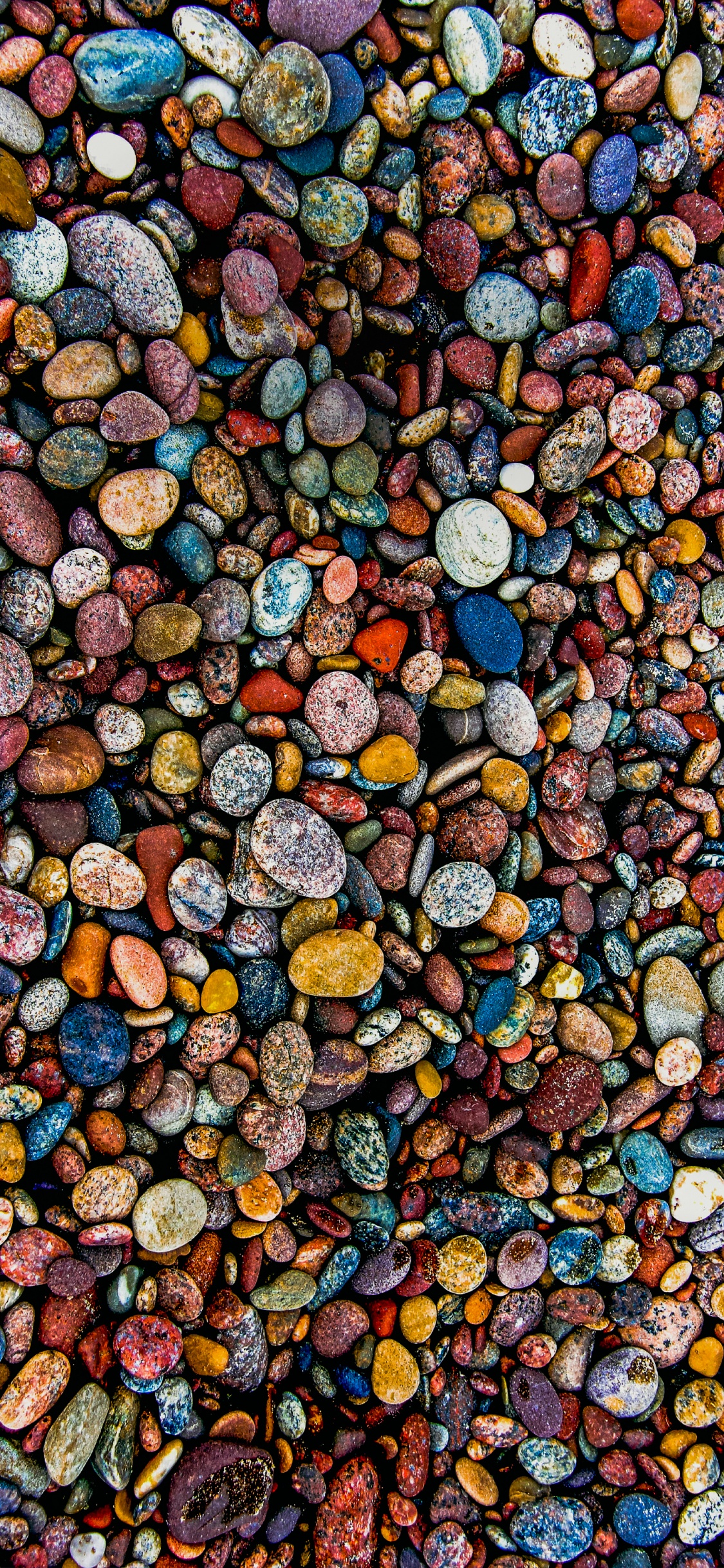 Rock, Art, Cercle, Galet, Matériau de Construction. Wallpaper in 1125x2436 Resolution