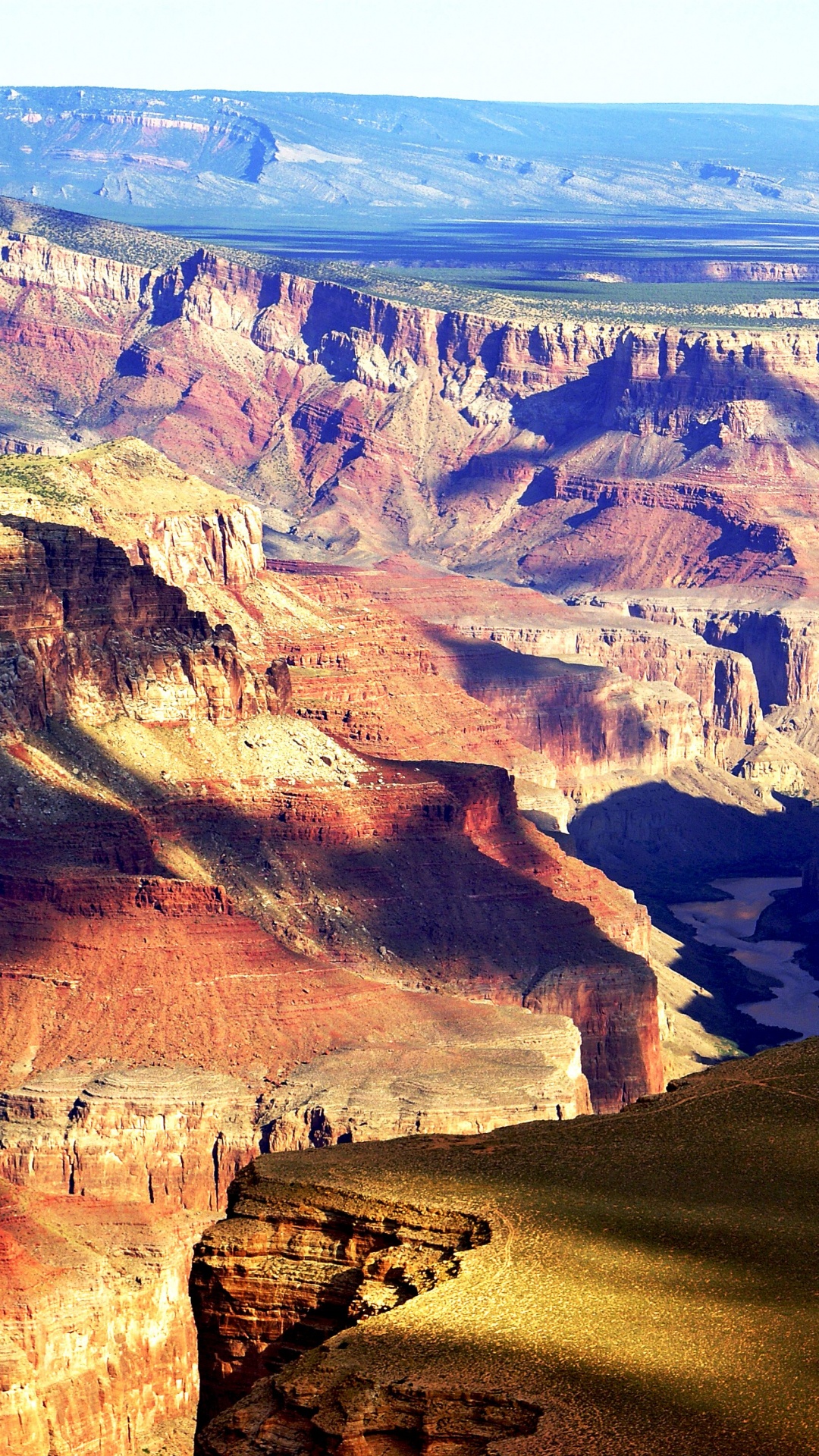 Brown Rocky Mountain Under Blue Sky During Daytime. Wallpaper in 1080x1920 Resolution