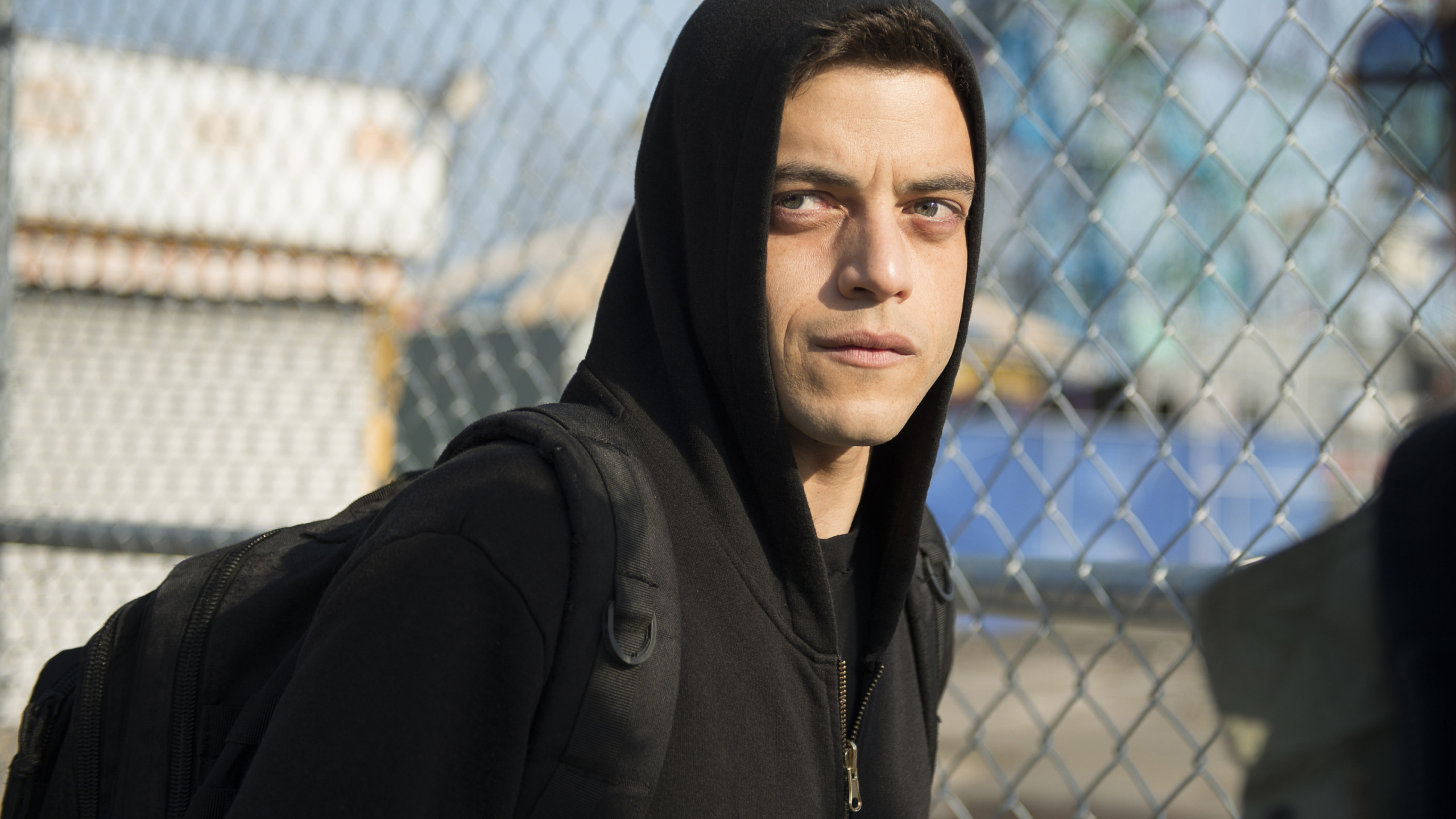 拉米·马利克（Rami Malek）, 美国网络, 机器人先生-第3季, 脸颊, 额头 壁纸 2560x1440 允许