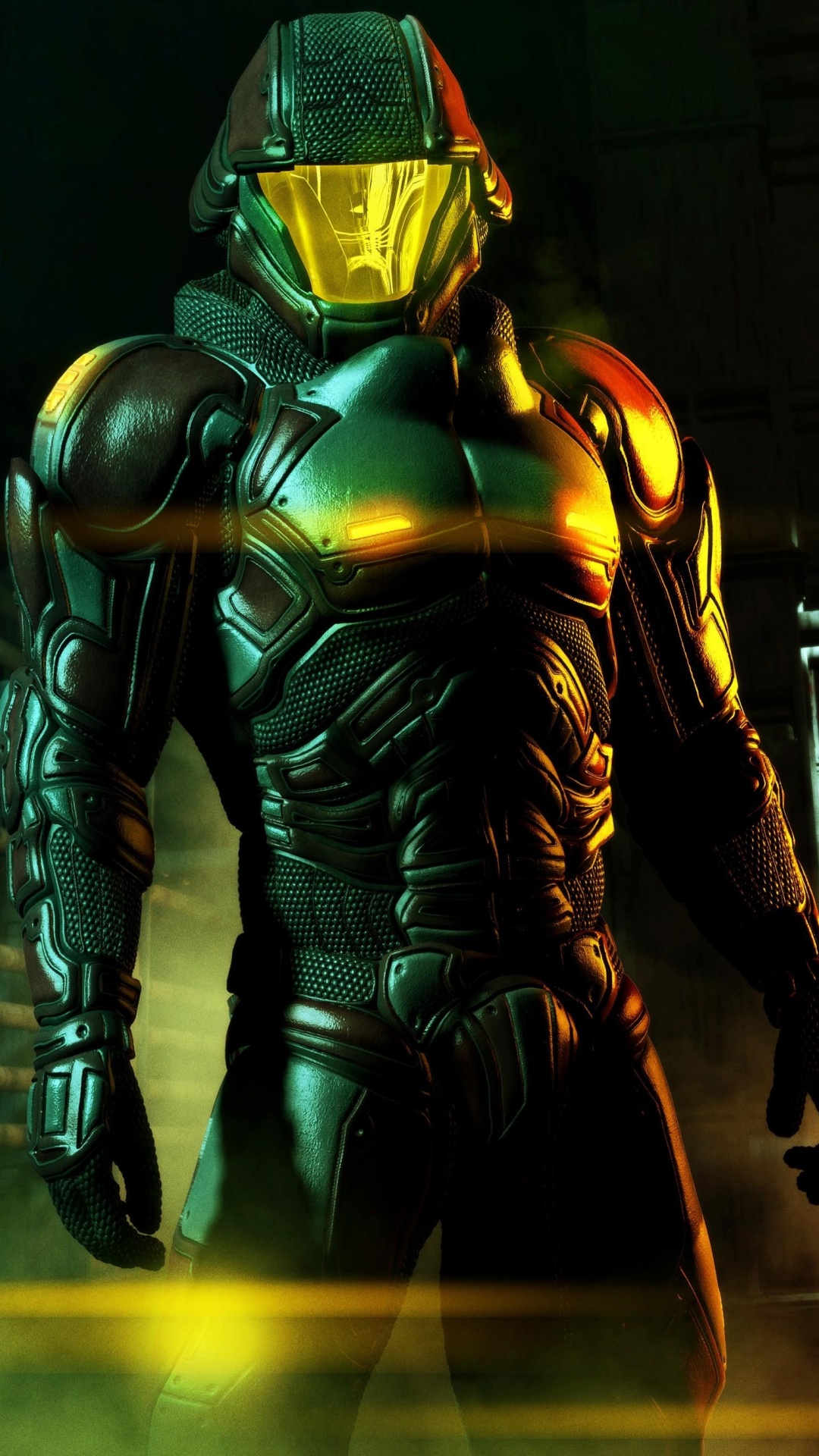 Hombre en Traje Negro y Amarillo. Wallpaper in 1080x1920 Resolution