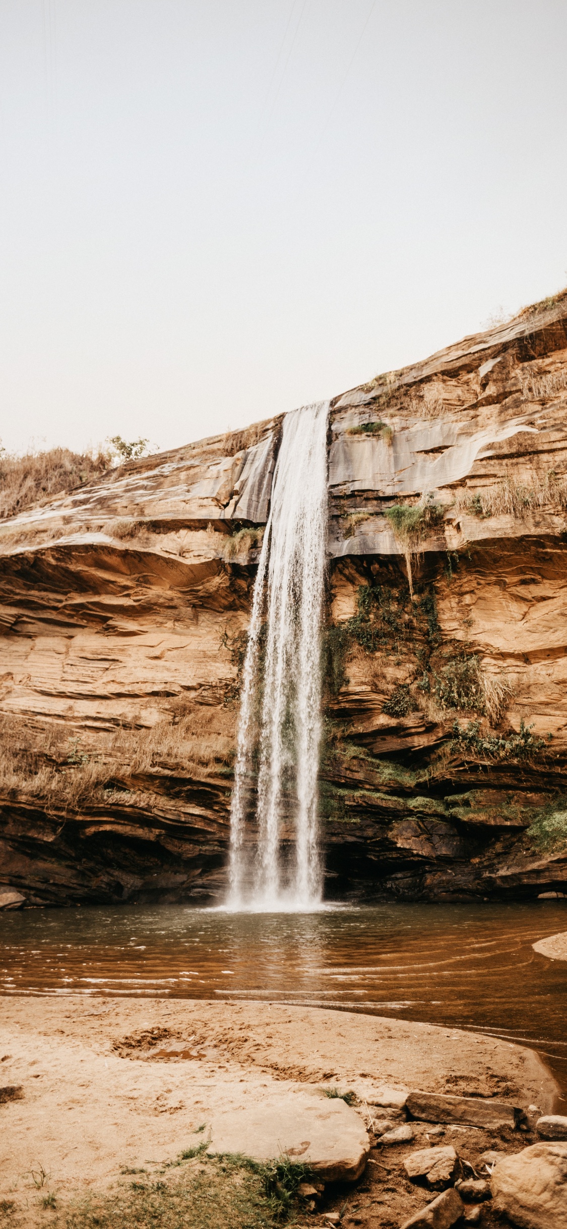 Agua, Cascada, Naturaleza, Los Recursos de Agua, Paisaje Natural. Wallpaper in 1125x2436 Resolution