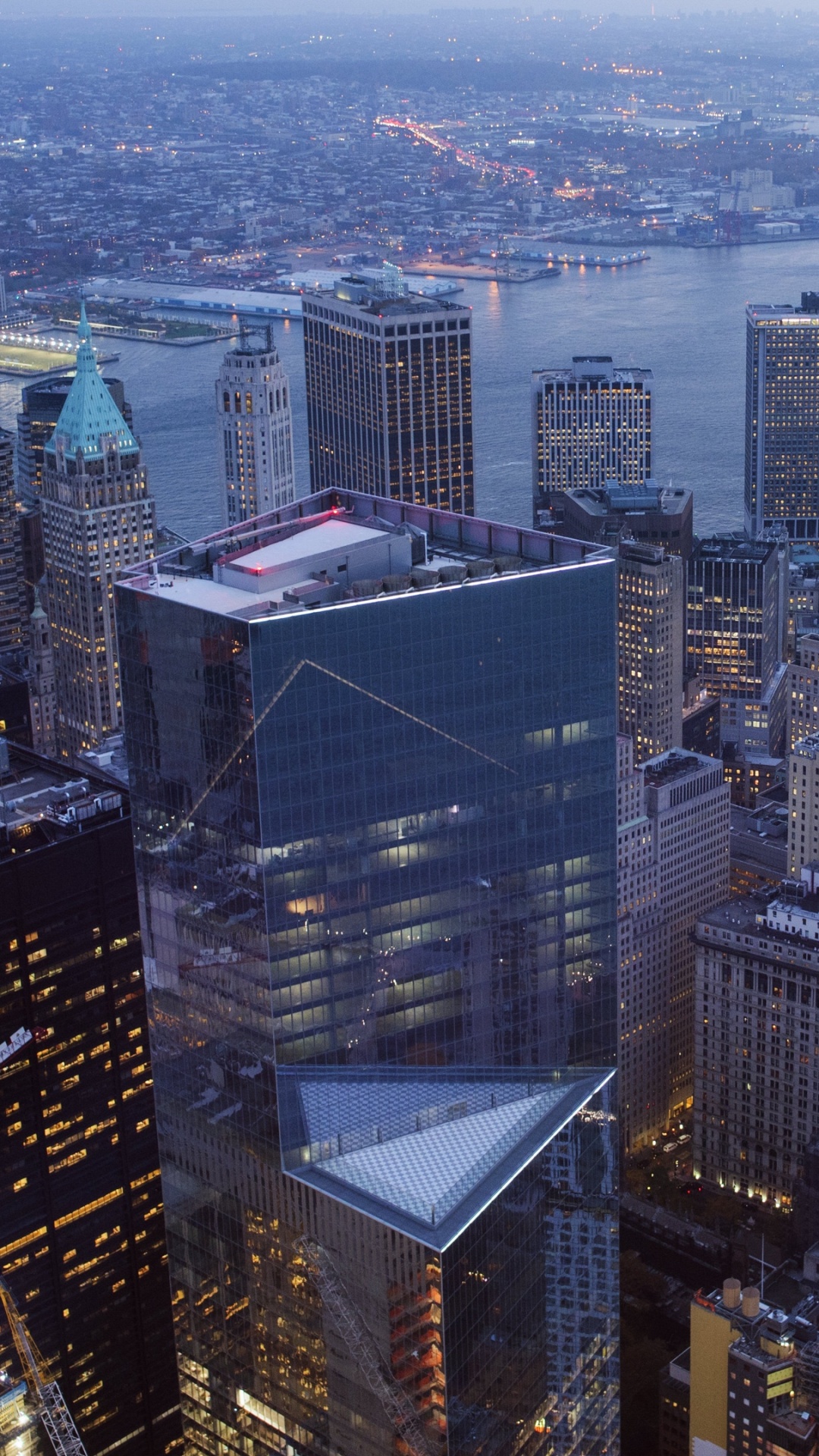 Aerial View of City Buildings During Daytime. Wallpaper in 1080x1920 Resolution