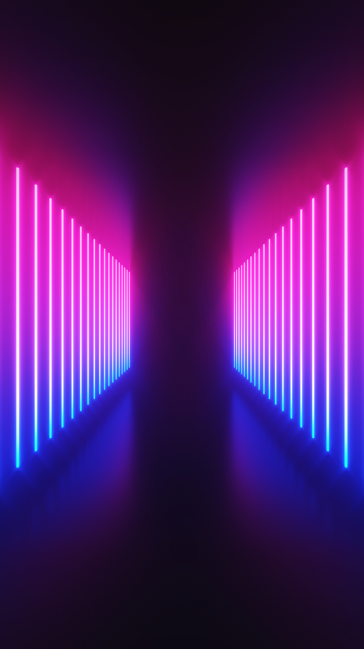 Vivo, Vivo NEX Dual Display, la Iluminación de Neón, Luz, Neon. Wallpaper in 750x1334 Resolution