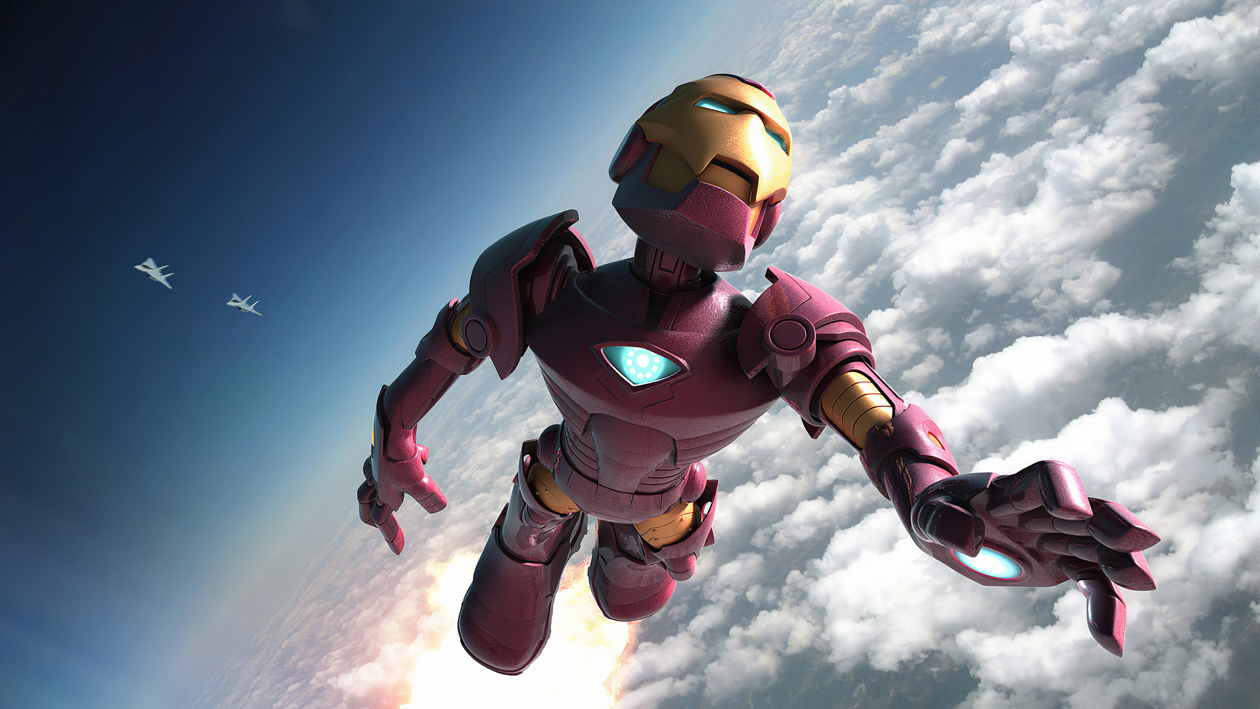 气氛, Windsports, 艺术, 极限运动, 跳跃 壁纸 2560x1440 允许