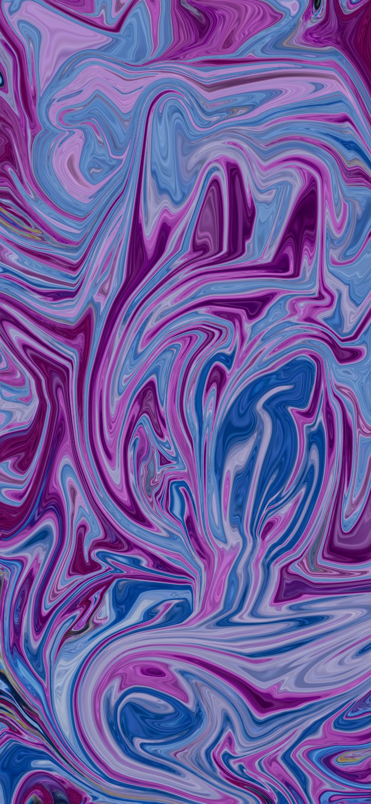 Peinture Abstraite Rose et Verte. Wallpaper in 1242x2688 Resolution