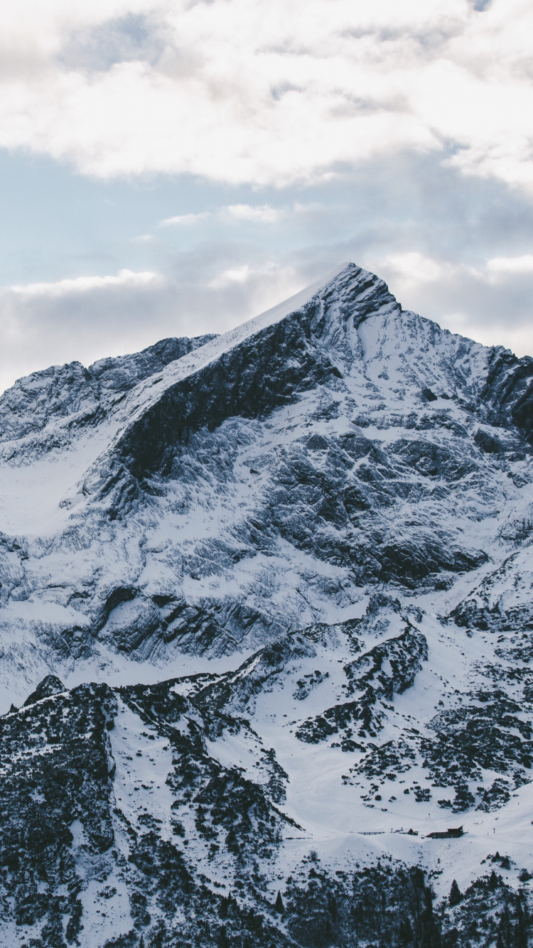 Mountainous Landforms, Mountain, Mountain Range, Highland, Ridge. Wallpaper in 750x1334 Resolution