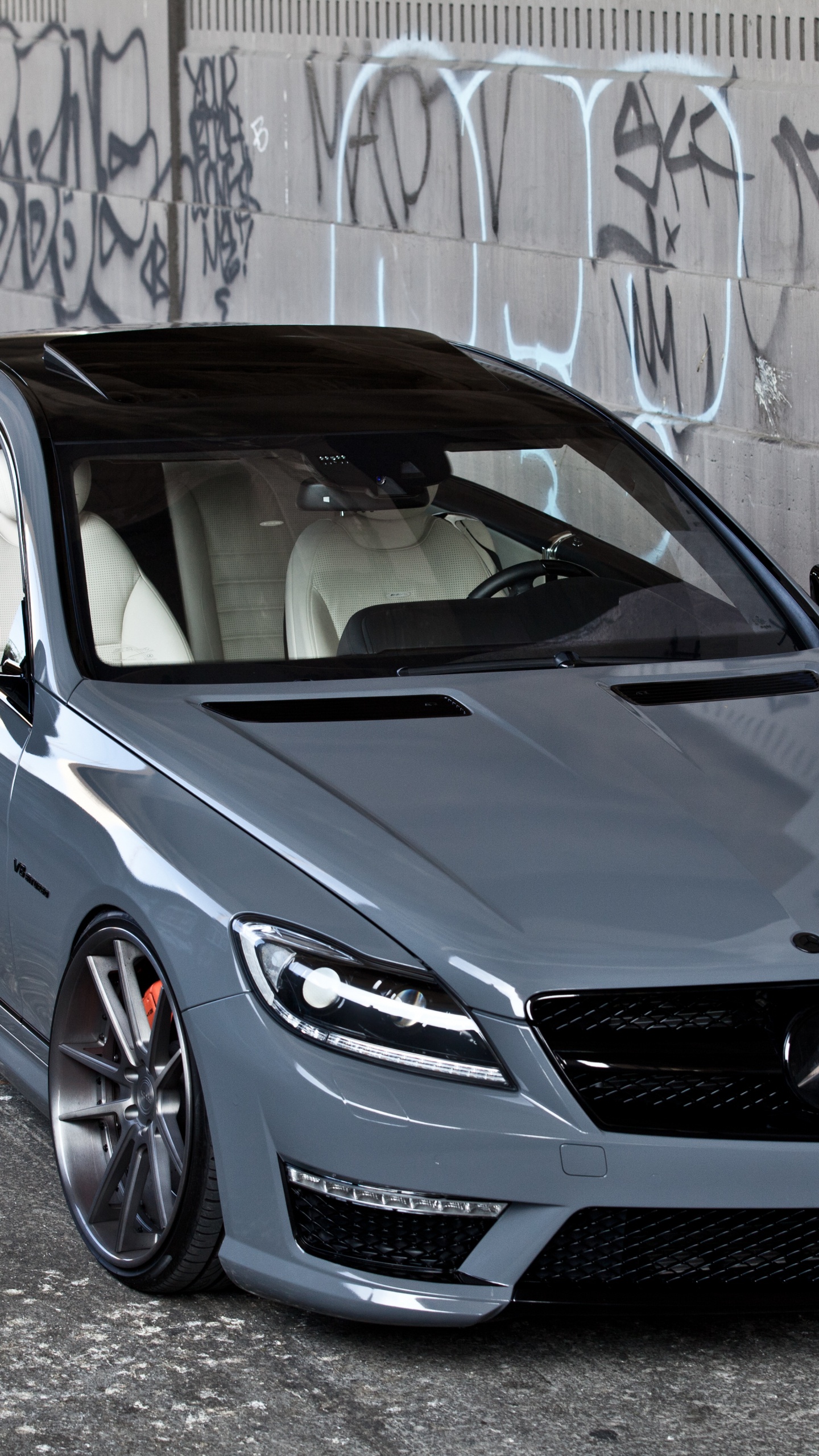 Bleu Bmw m 3 Coupé Garé à Côté du Mur. Wallpaper in 1440x2560 Resolution