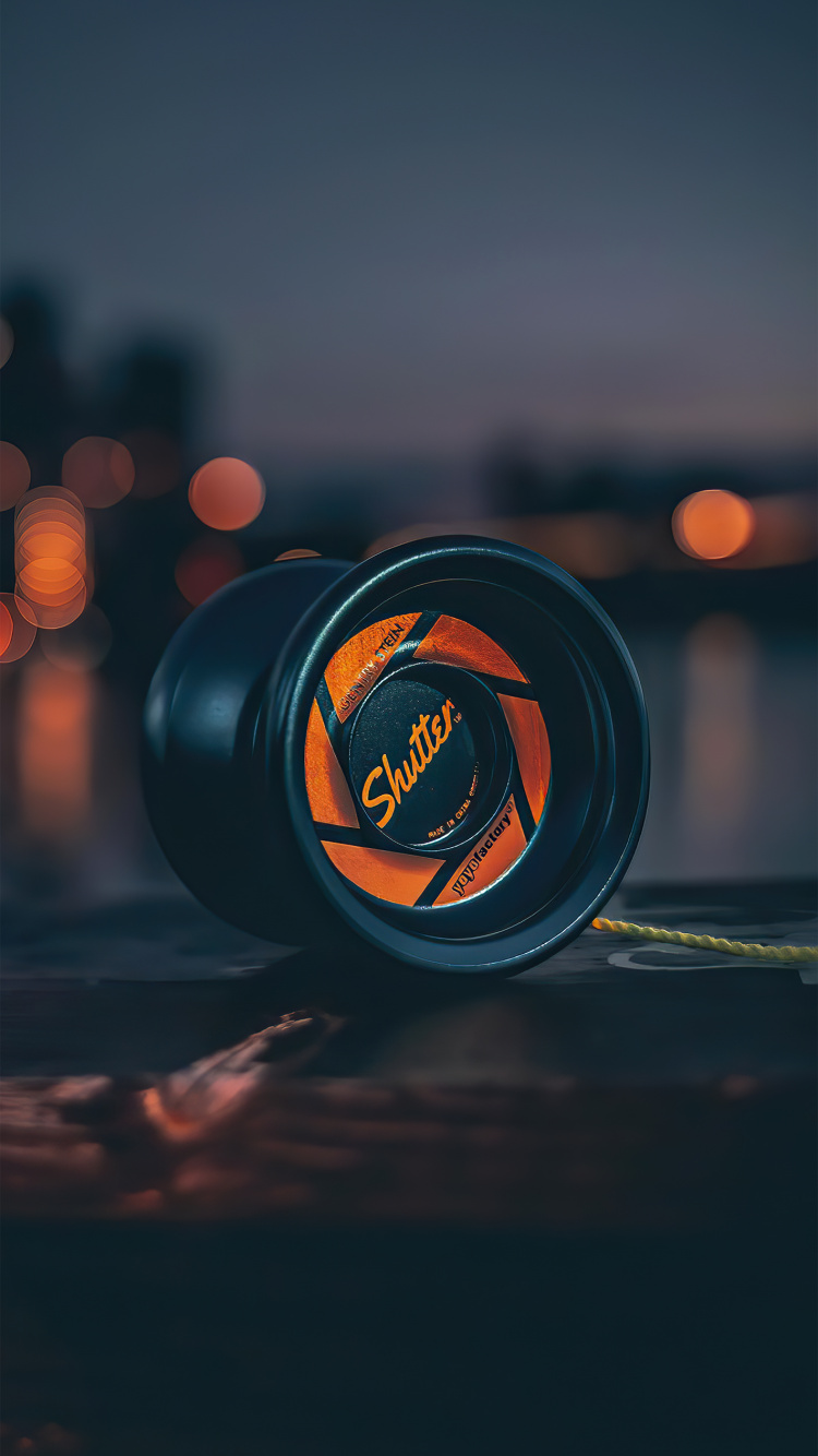 Reflection, Painting, Automotive Lighting, Automotive Tire, Orange. Wallpaper in 750x1334 Resolution