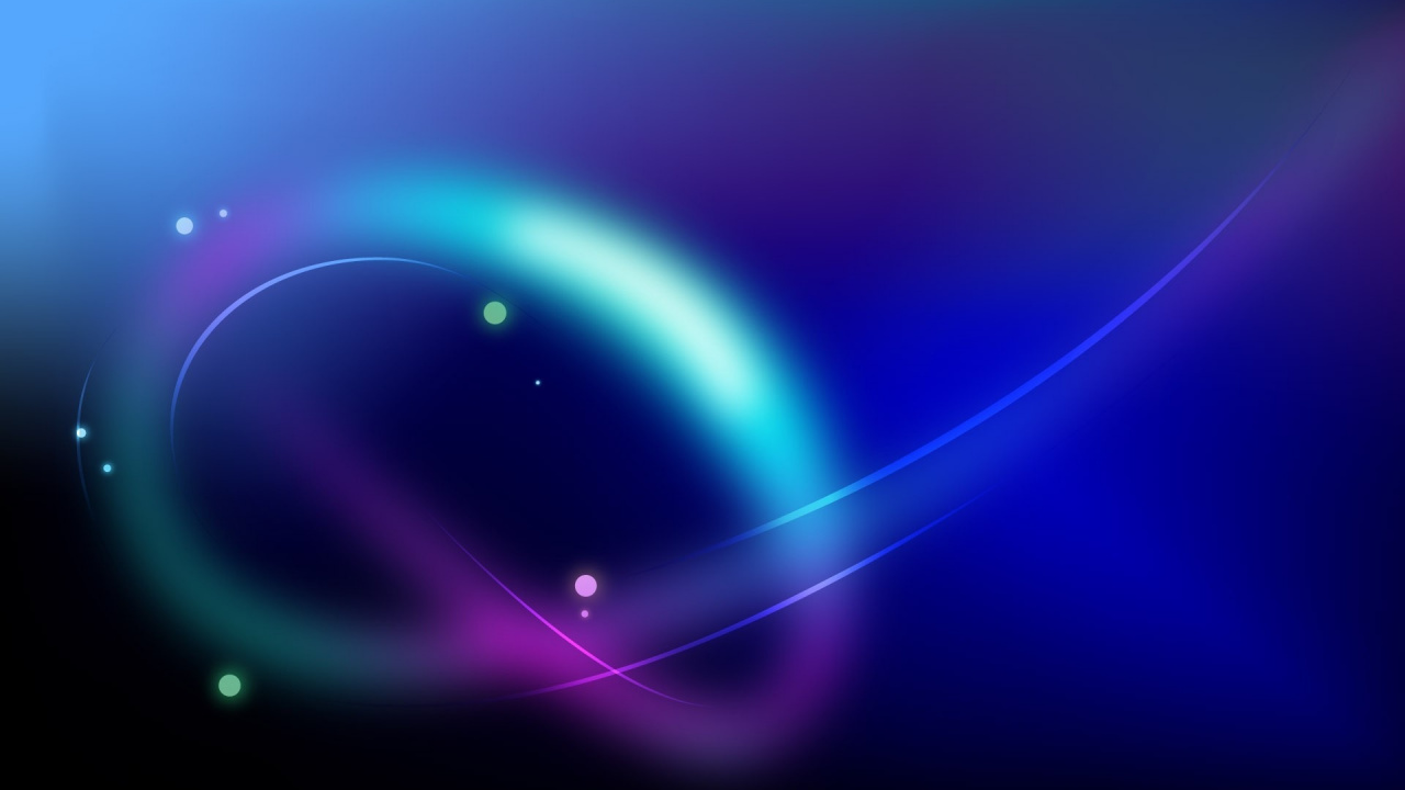 Blau- Und Rotlichtillustration. Wallpaper in 1280x720 Resolution