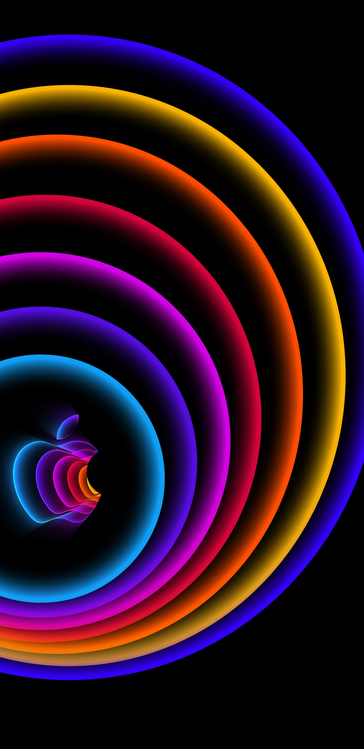 Espiral, Manzana, Ios, Android, Arte. Wallpaper in 1440x2960 Resolution