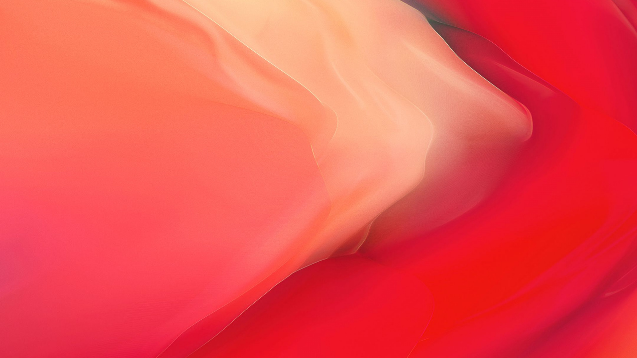 OnePlus 6, OnePlus 6T, Android, Rojo, Naranja. Wallpaper in 1280x720 Resolution