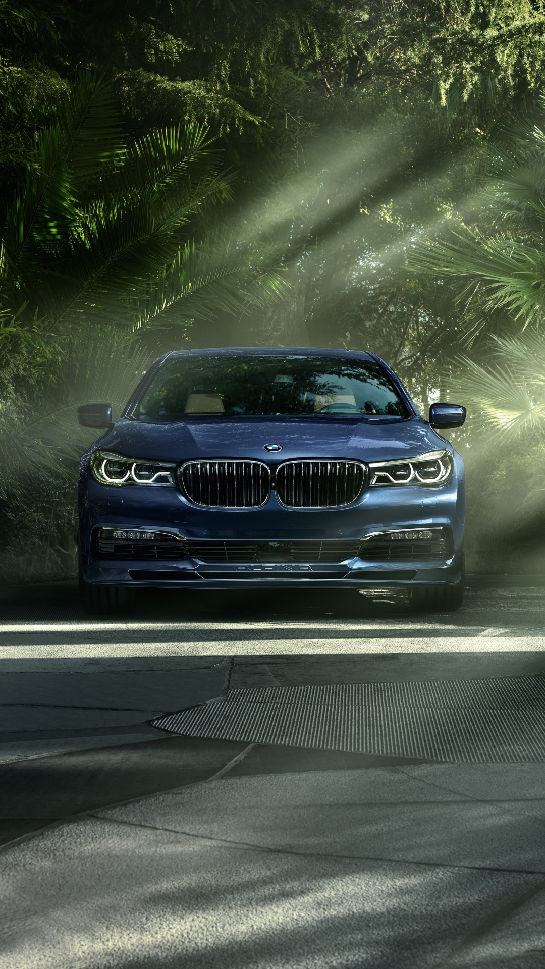 Bmw m 3 Azul en la Carretera. Wallpaper in 1080x1920 Resolution