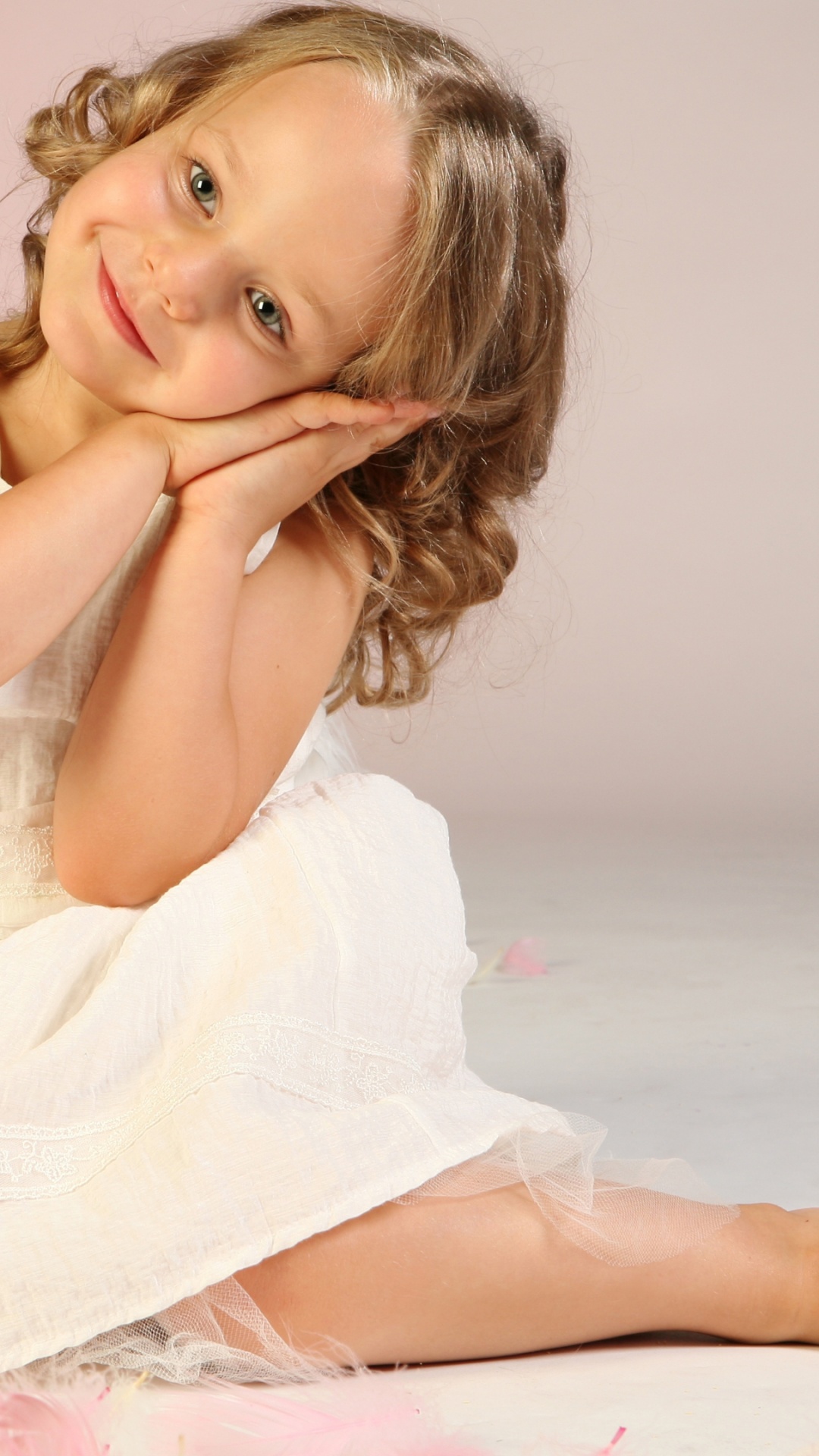 Ange, Beauté, Modèle Enfant, Enfant, Robe. Wallpaper in 1080x1920 Resolution