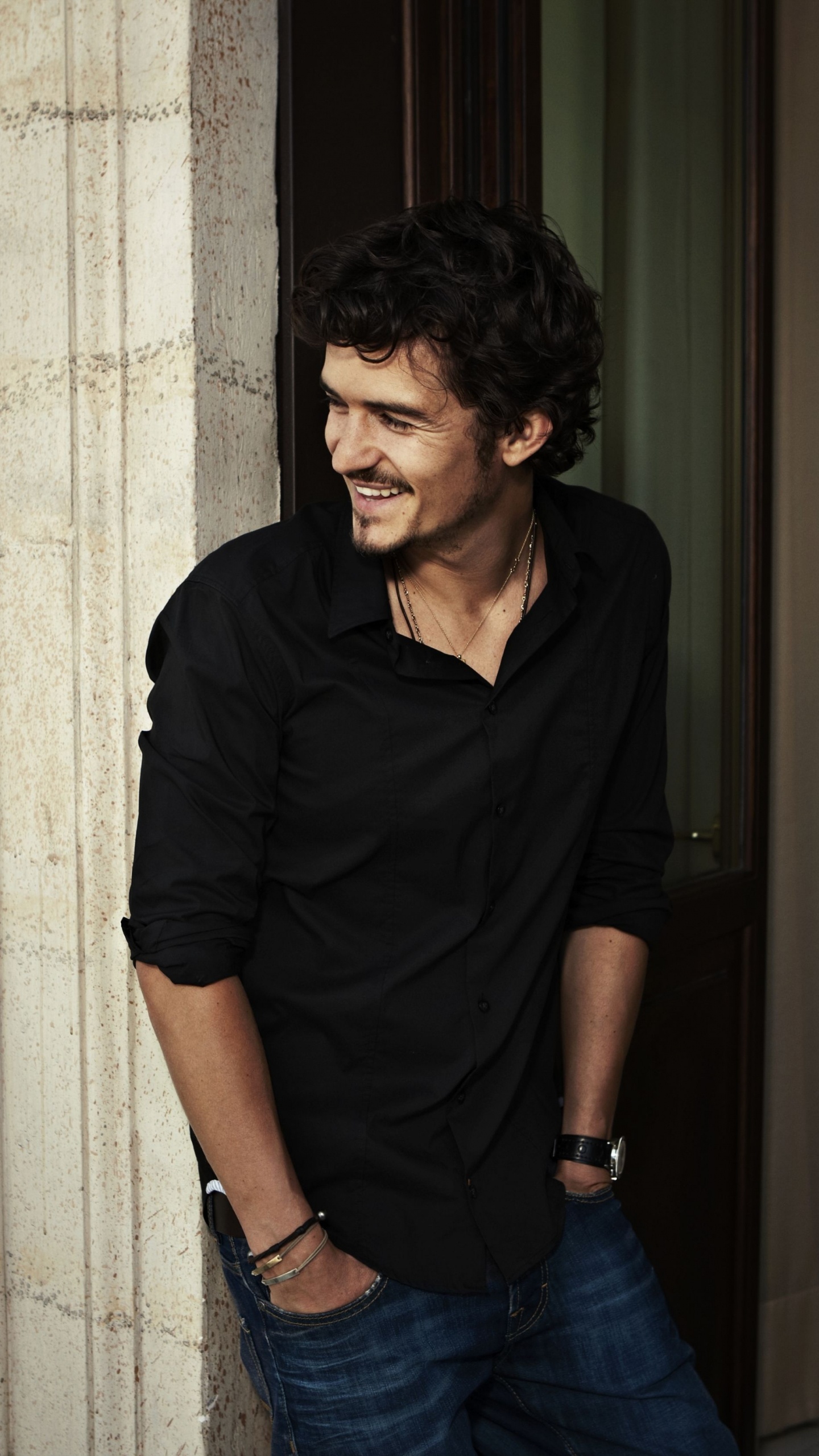 Orlando Bloom, Acteur, Célébrité, Les Poils du Visage, 13 Janvier. Wallpaper in 1440x2560 Resolution