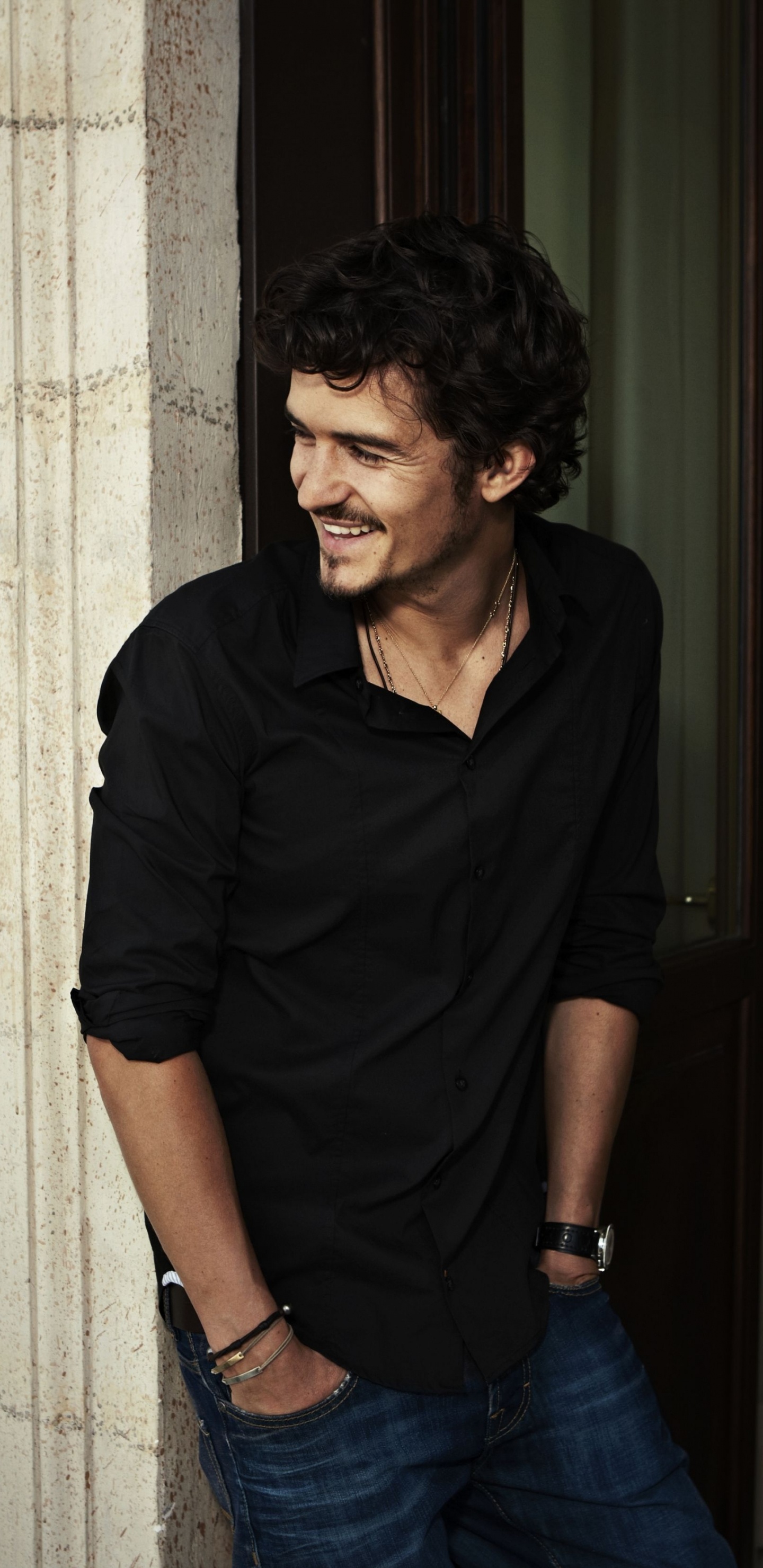 Orlando Bloom, Actor, la Celebridad, el Vello Facial, 13 de Enero. Wallpaper in 1440x2960 Resolution