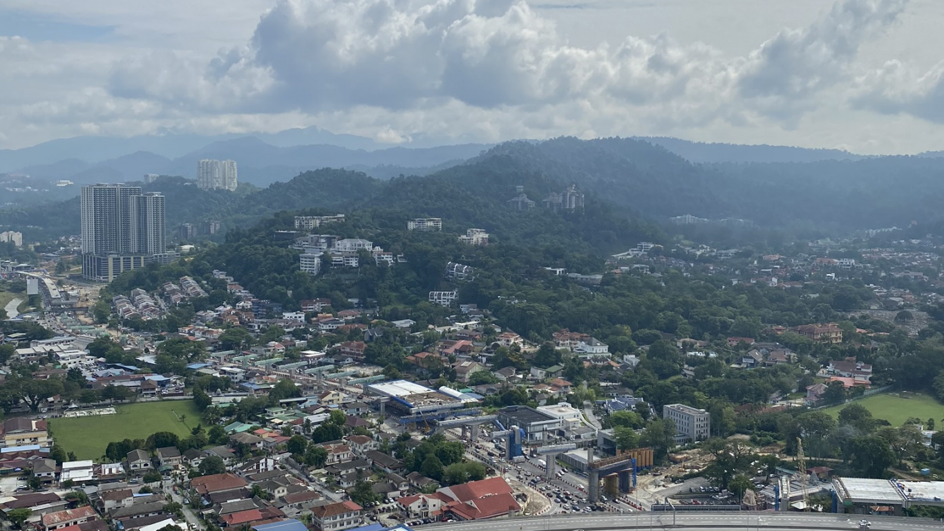 Cloud, Urban Area, Residential Area, City, Landscape. Wallpaper in 1366x768 Resolution