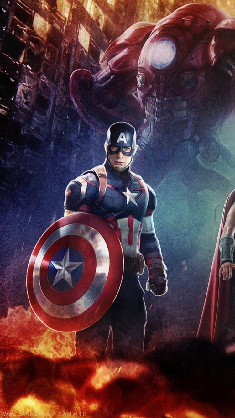 Los Vengadores, Película de Acción, Juego de Pc, Personaje de Ficción, Película de Superhéroes. Wallpaper in 750x1334 Resolution