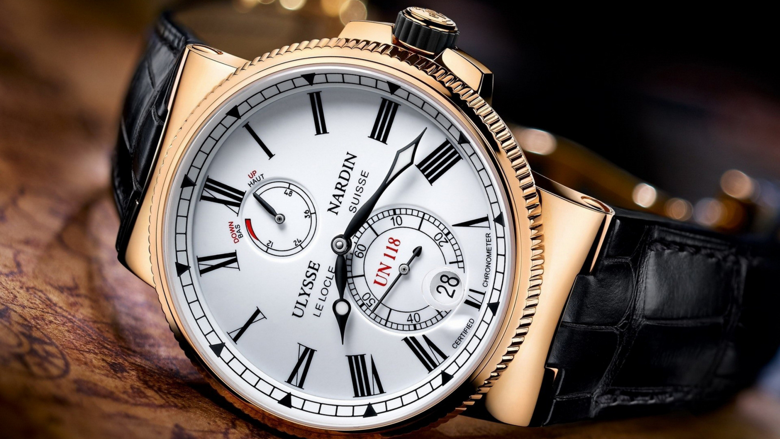 Fashion Accessory, Watch Accessory, Ulysse Nardin Executive, Ulysse Nardin Marine, Luxury Goods. Wallpaper in 2560x1440 Resolution