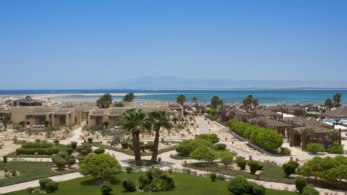 Árboles Verdes Cerca Del Cuerpo de Agua Durante el Día. Wallpaper in 1366x768 Resolution