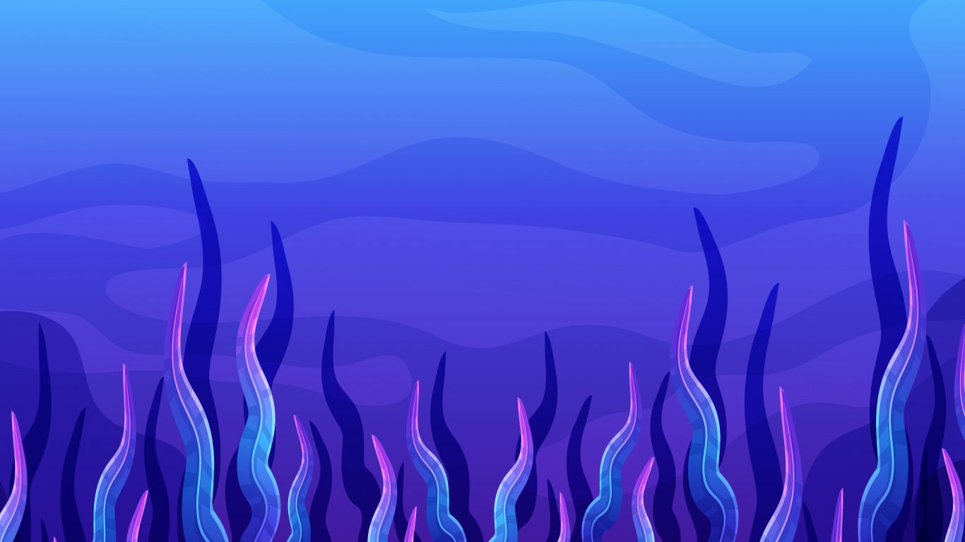 Morado, Azure, Azul, la Botánica, la Vegetación. Wallpaper in 1366x768 Resolution