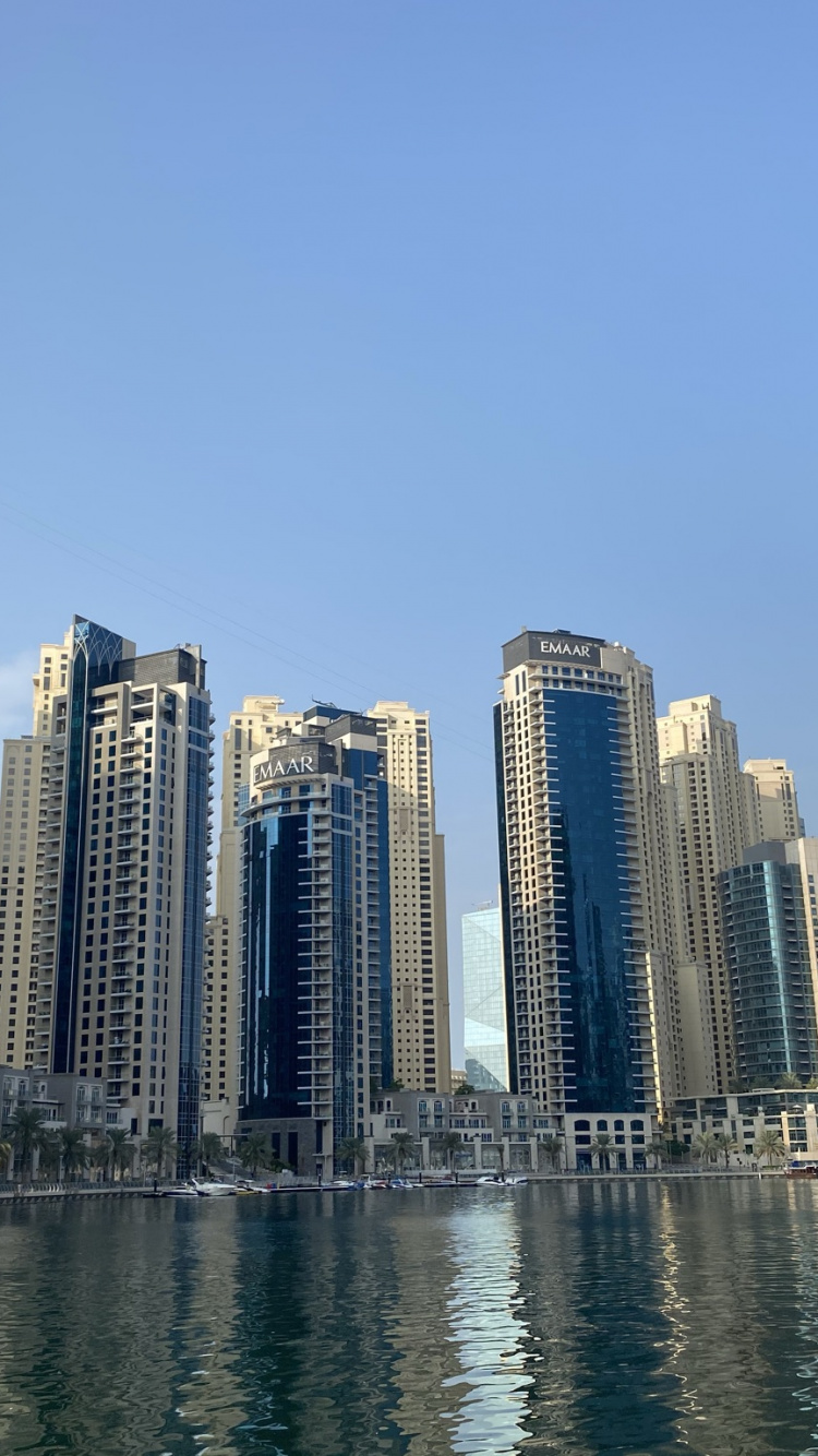 Dubaï, Tour de Bloc, la Journée, Copropriété, Métropole. Wallpaper in 750x1334 Resolution