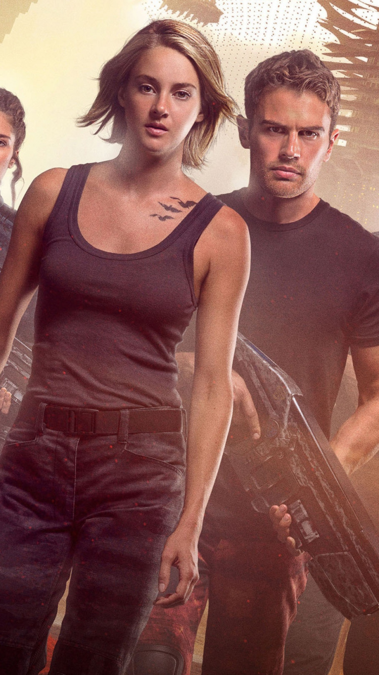 3 Männer Und 2 Frauen Stehen Auf Dem Roten Teppich. Wallpaper in 750x1334 Resolution