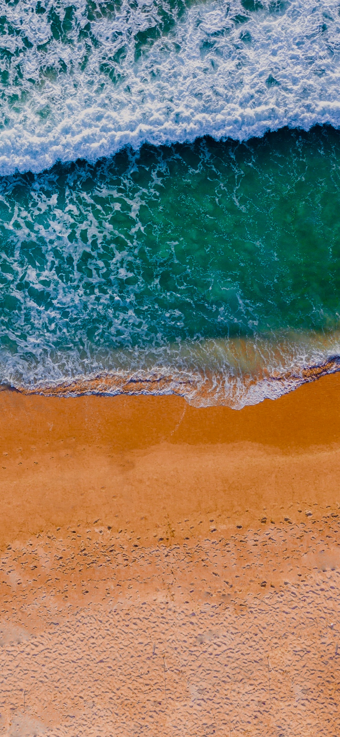 Drone de Plage, Plage, DJI Mavic 2 Pro, DJI Spark, DJI. Wallpaper in 1125x2436 Resolution