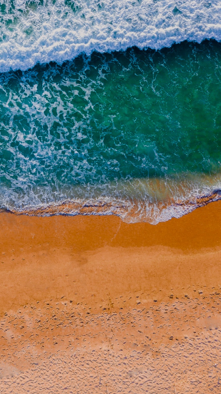 Drone de Plage, Plage, DJI Mavic 2 Pro, DJI Spark, DJI. Wallpaper in 720x1280 Resolution